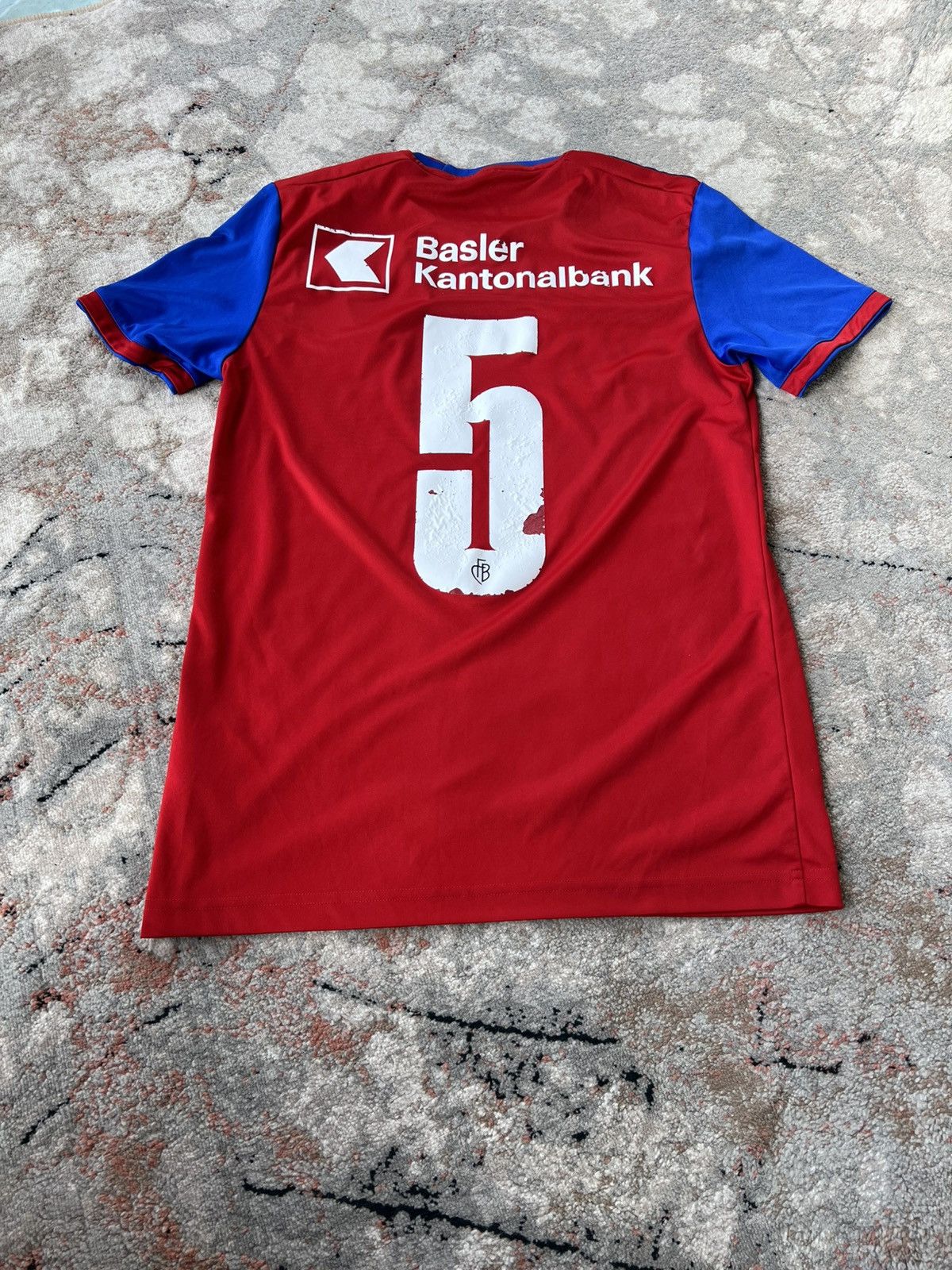 Adidas Adidas FC Basel Football Jersey Size US S / EU 44-46 / 1 - 4 Thumbnail