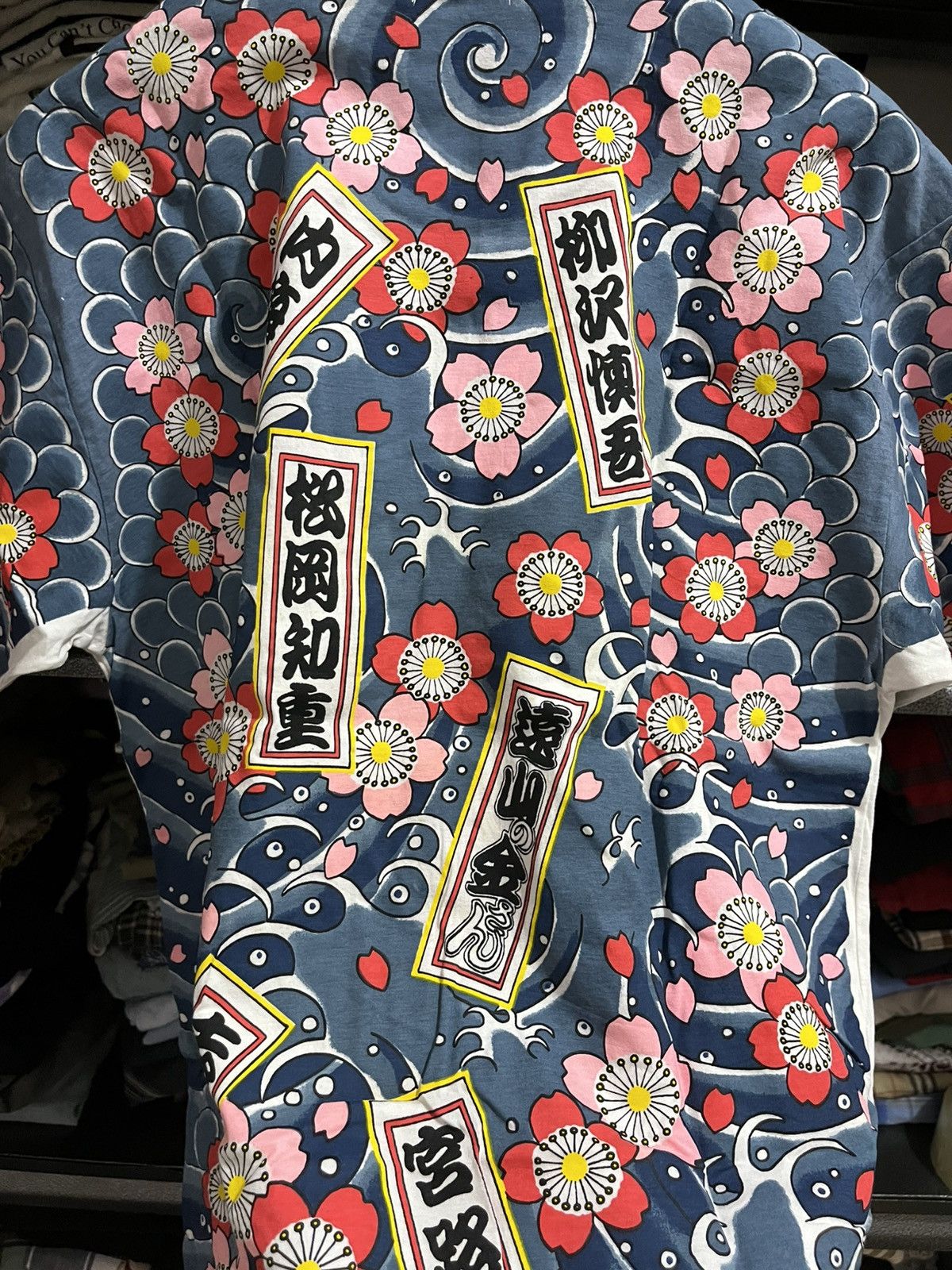 20471120 Vintage Hiraki yakuza tatto art tee Size US L / EU 52-54 / 3 - 4 Thumbnail
