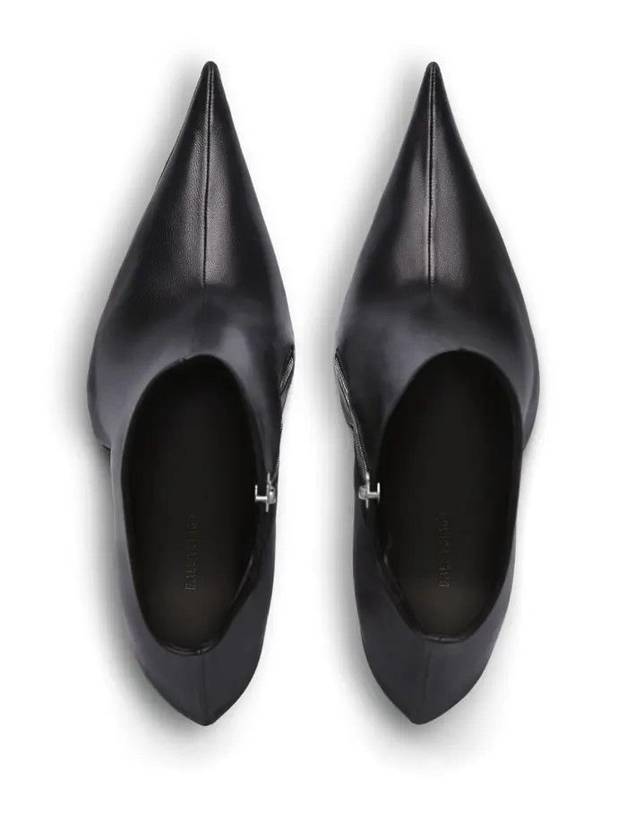 Balenciaga o1la1rc1a0126 Witch 110mm Booties in Black Size US 6 / IT 36 - 2 Thumbnail