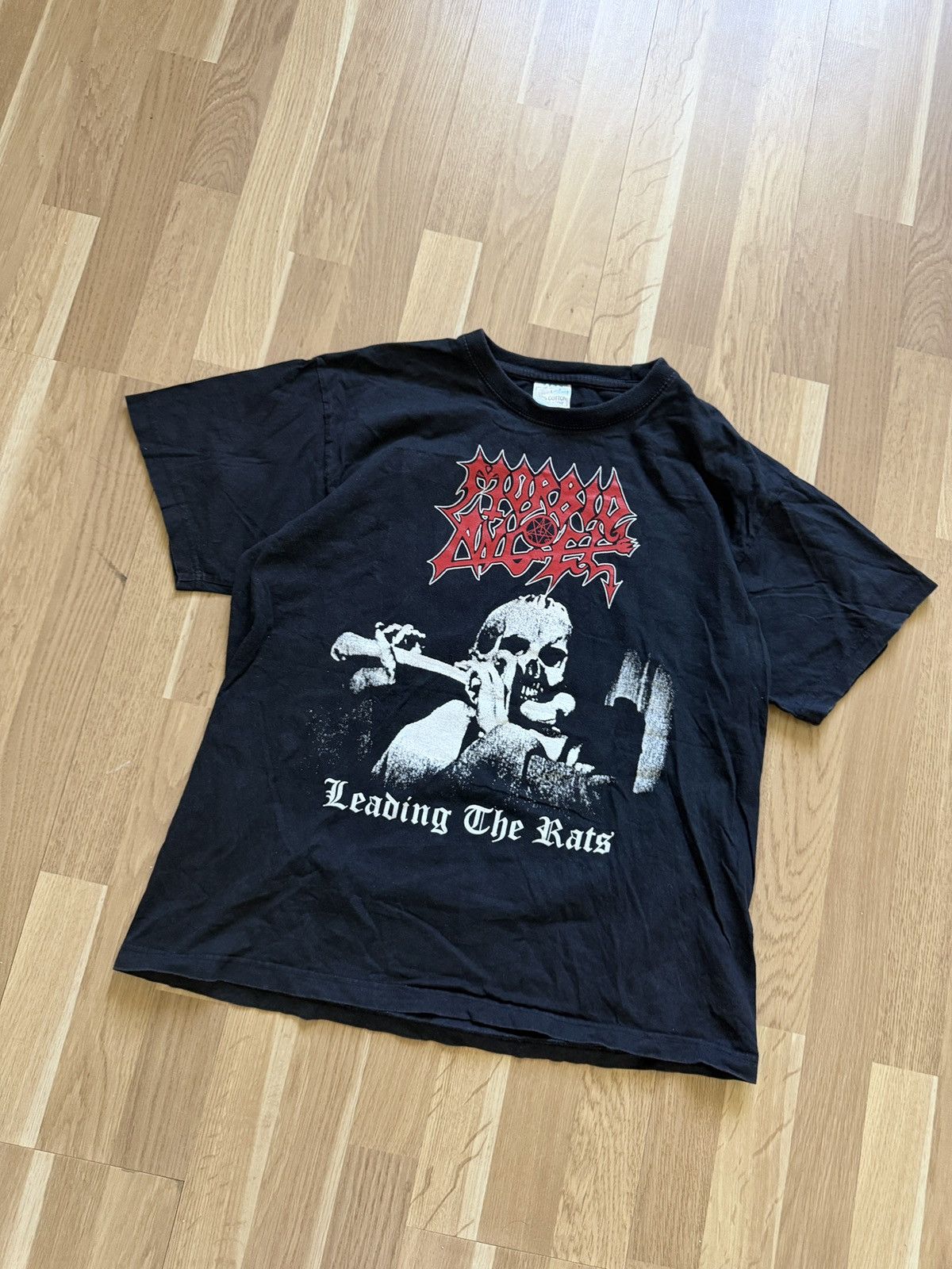 Vintage Mobrid Angel vintage t shirt rock 2005 leading the rats Size US L / EU 52-54 / 3 - 2 Thumbnail
