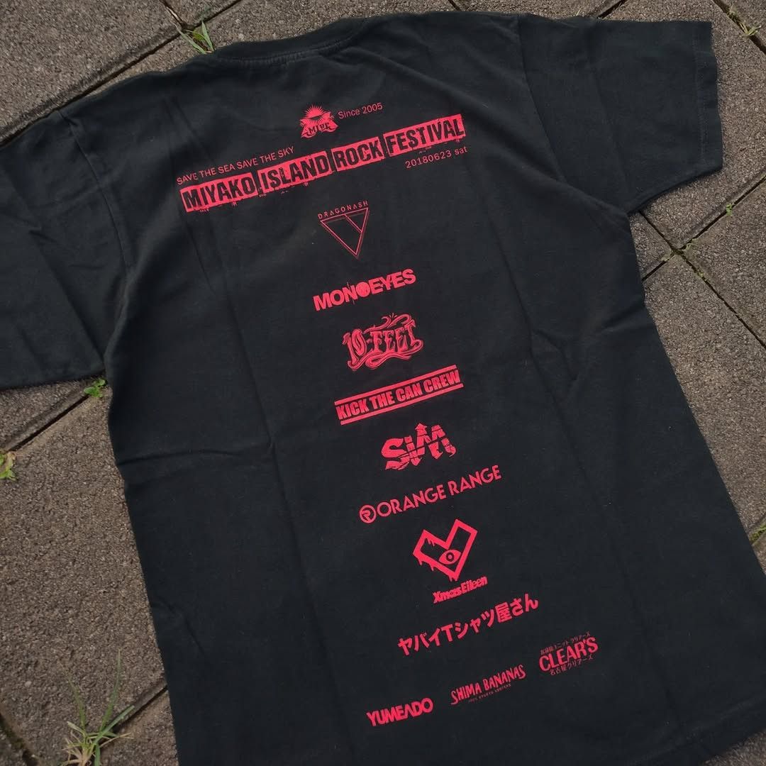 Band Tees Miyako Island Rock Festival 2018 Rare Yee Size US S / EU 44-46 / 1 - 4 Thumbnail