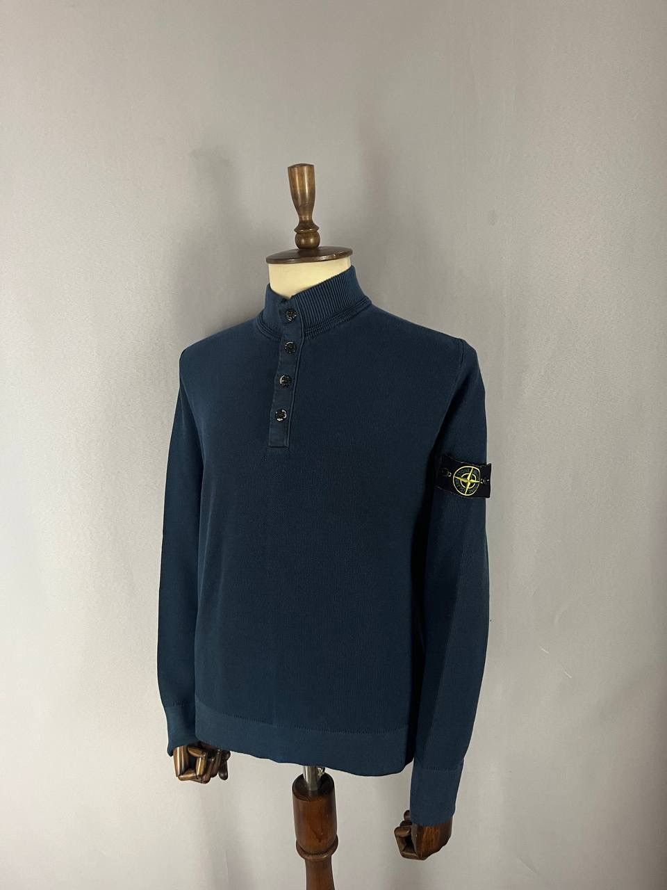 Stone Island Stone Island Sweater Blue Size US XXL / EU 58 / 5 - 1 Thumbnail