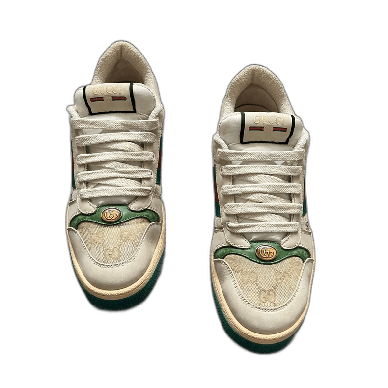 Gucci Gucci Vintage Enamel Sneakers Size 8 Size US 8 / EU 41 - 1 Thumbnail