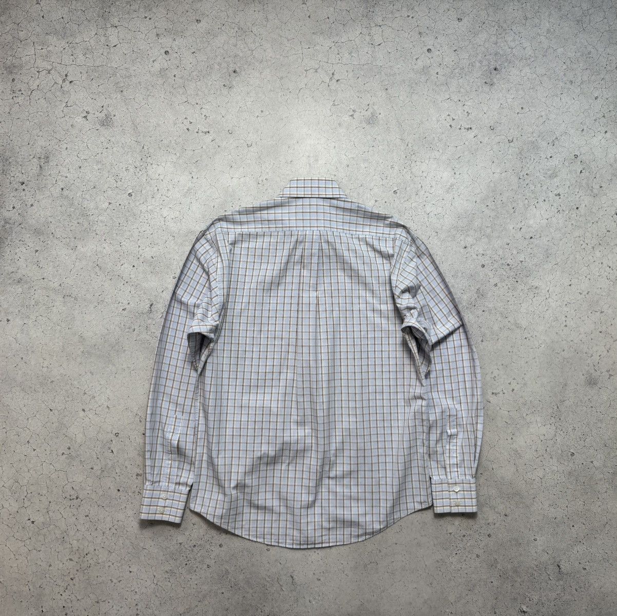 Yves Saint Laurent Yves Saint Laurent Button Up Checked Shirt Vintage YSL Size US M / EU 48-50 / 2 - 2 Thumbnail