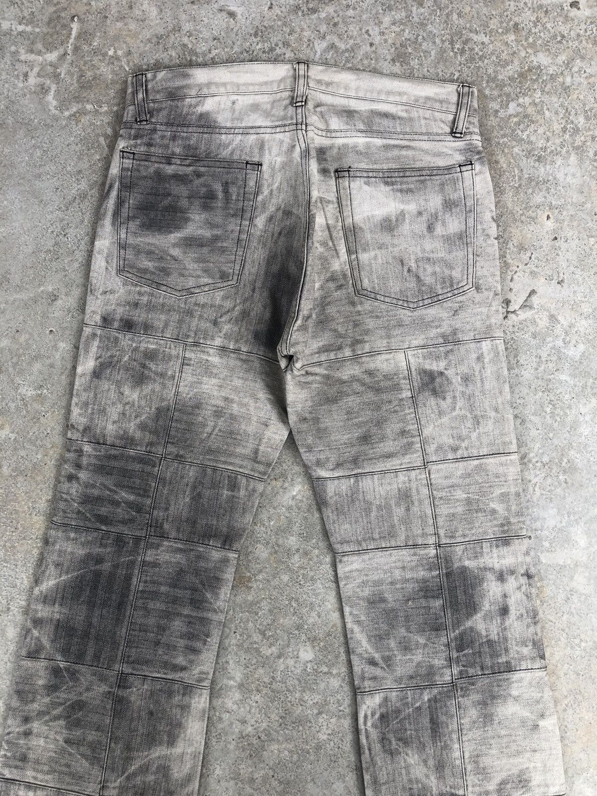 Japanese Brand Y2K Edge Rupert Flared Jeans Distressed Size US 32 / EU 48 - 8 Thumbnail