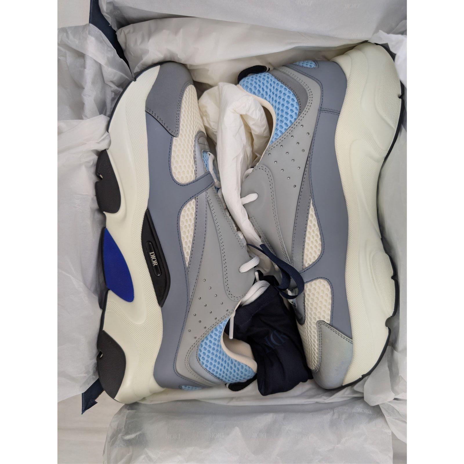 Dior o1rshd1 Technical mesh B22 Sneakers in Multicolor Size US 13 / EU 46 - 19 Thumbnail