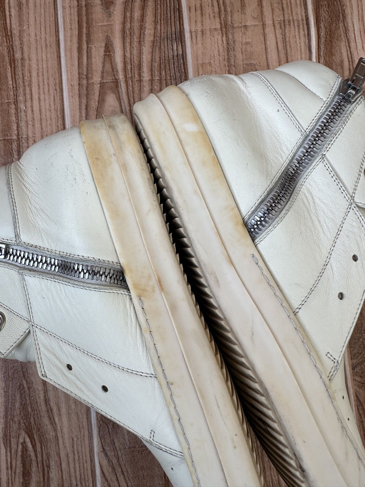 Rick Owens E17 Rick Owens Island Dunk Sneakers Size US 9.5 / EU 42-43 - 22 Thumbnail