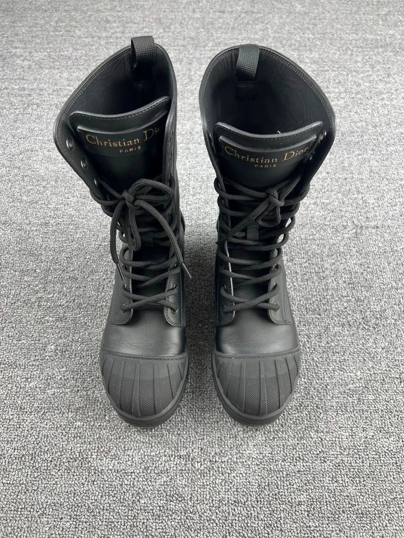 Dior Dior dior black shell toe martin boots size 35.5-2507 Size US 5.5 / EU 38 - 3 Thumbnail