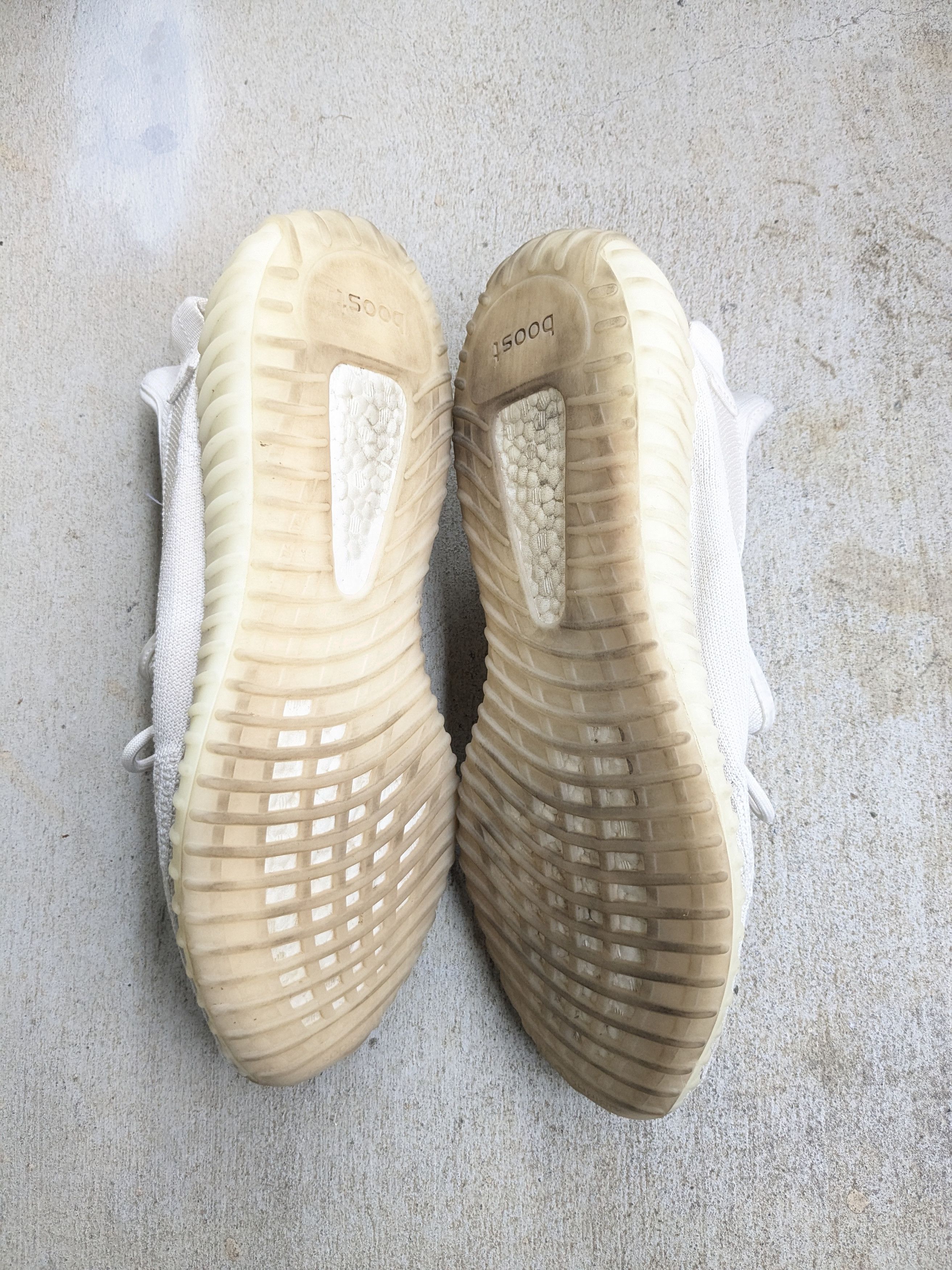 Adidas × Kanye West Adidas Yeezy Boost 350 V2 Bone HQ6316 Kanye West Size US 11.5 / EU 44-45 - 11 Thumbnail