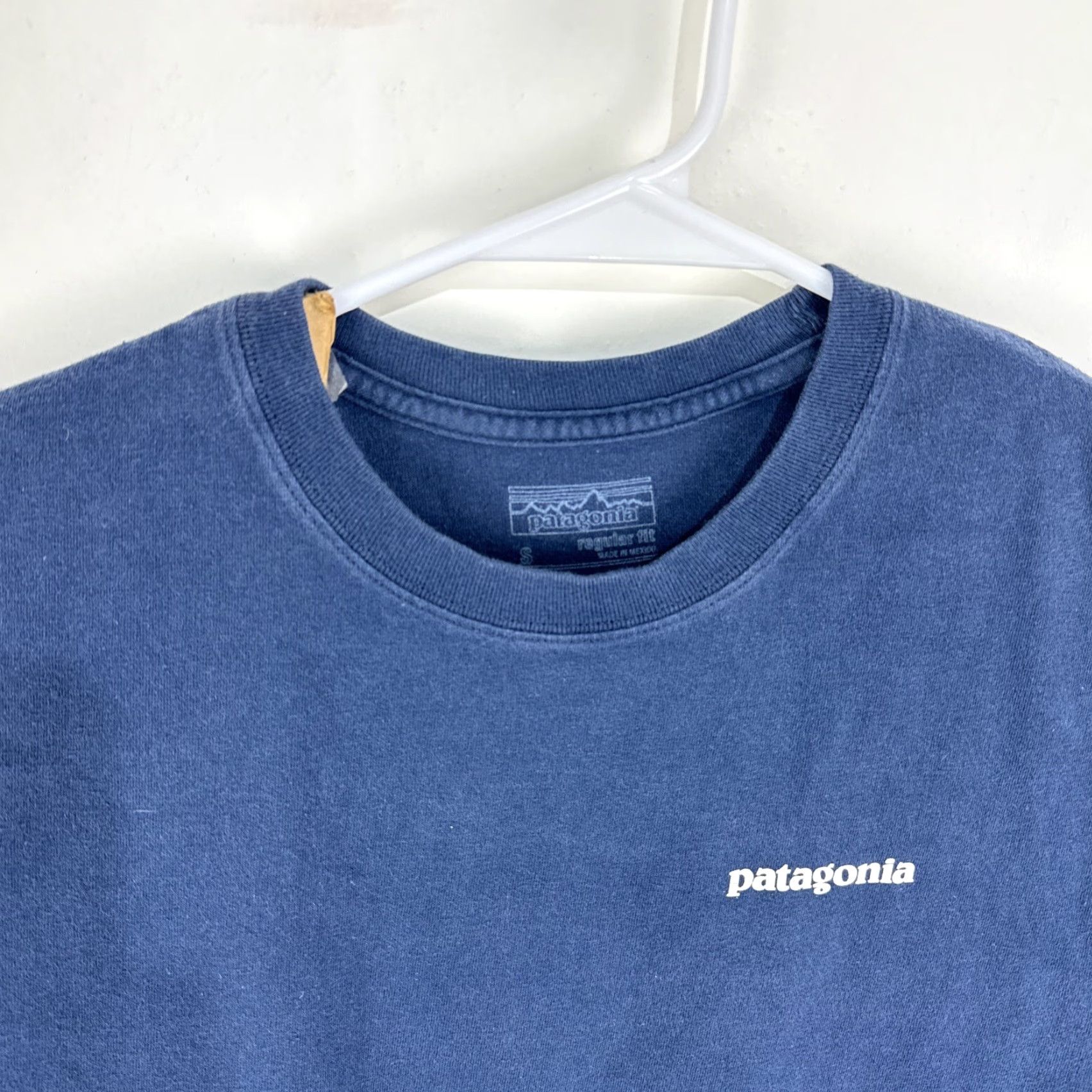 Patagonia Patagonia Shirt Mens Small Blue Sunset Logo Outdoors Nature Hike Vibe Logo Kn (Patagonia) Shirt Size US S / EU 44-46 / 1 - 4 Thumbnail