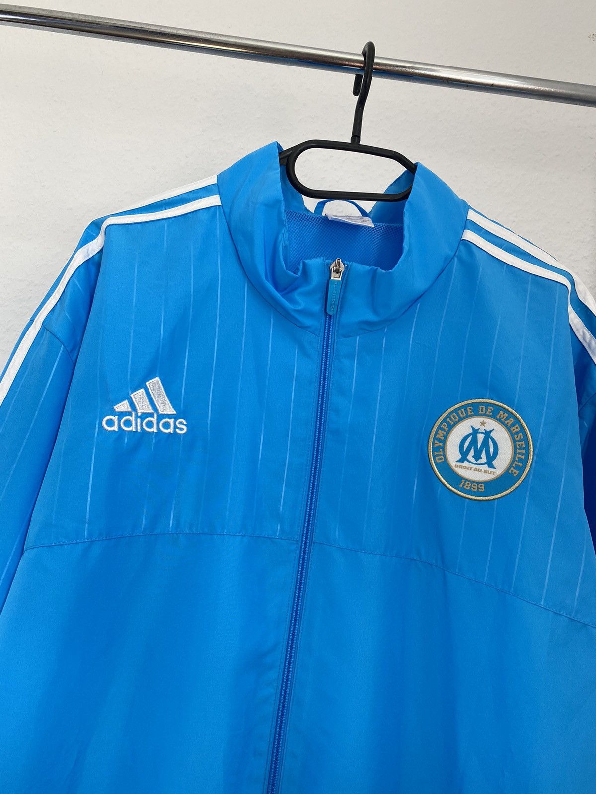 Adidas 3XL Olympique Marseille 2015 2016 Football Jacket PSG Roma Size US XXL / EU 58 / 5 - 2 Thumbnail