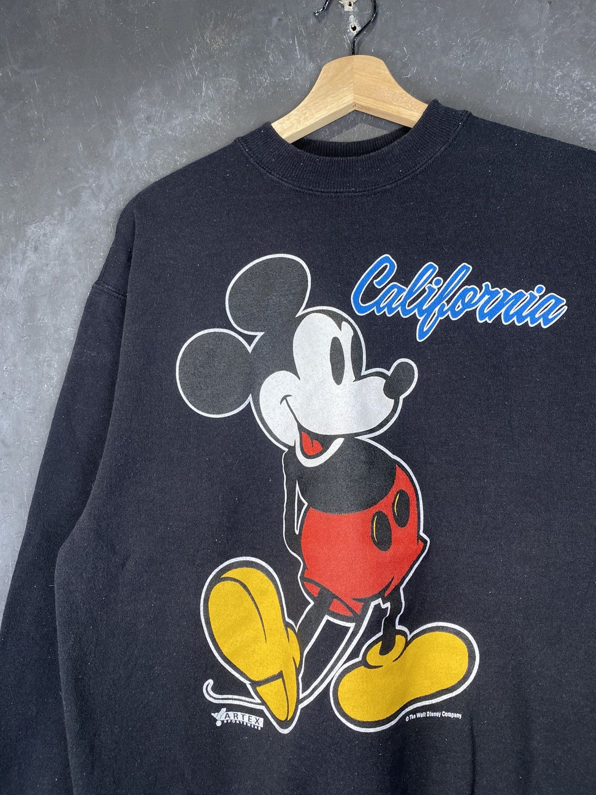 Artek × Mickey Mouse × Vintage Grail 90s Mickey Mouse by Artex Crewneck Size US L / EU 52-54 / 3 - 2 Thumbnail