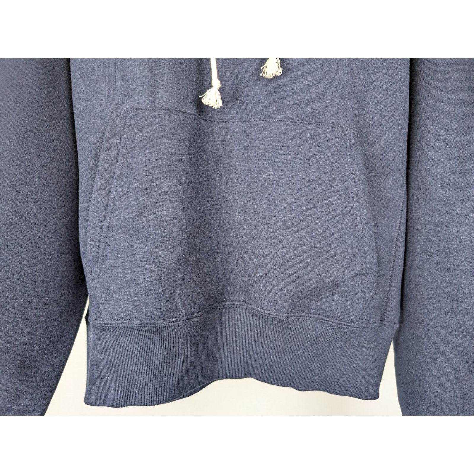 Saint Laurent Paris o1rshd1 Molleton Doux Gots Hoodie In Marine Size US S / EU 44-46 / 1 - 6 Thumbnail