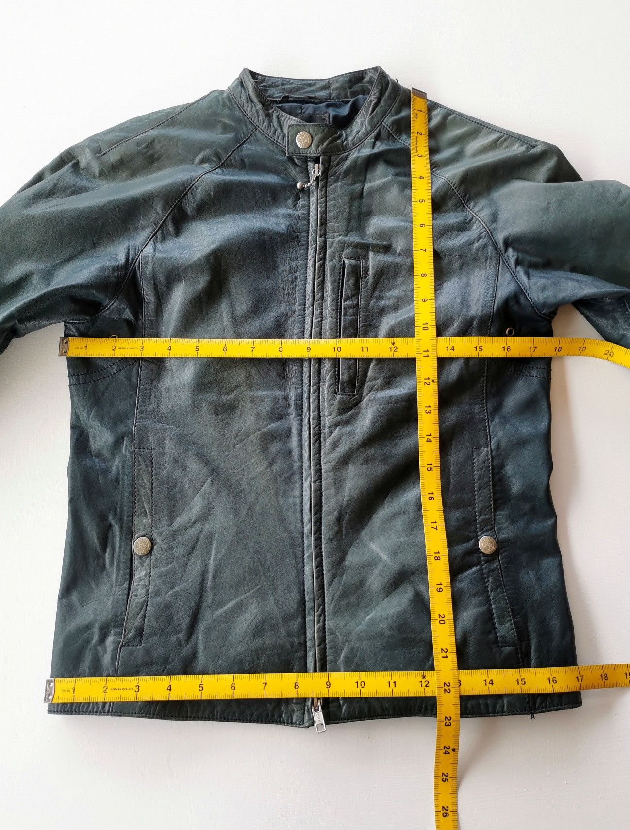 Genuine Leather Cowhide Leather Murder License Japan Biker Jacket Size XS / US 0-2 / IT 36-38 - 13 Thumbnail