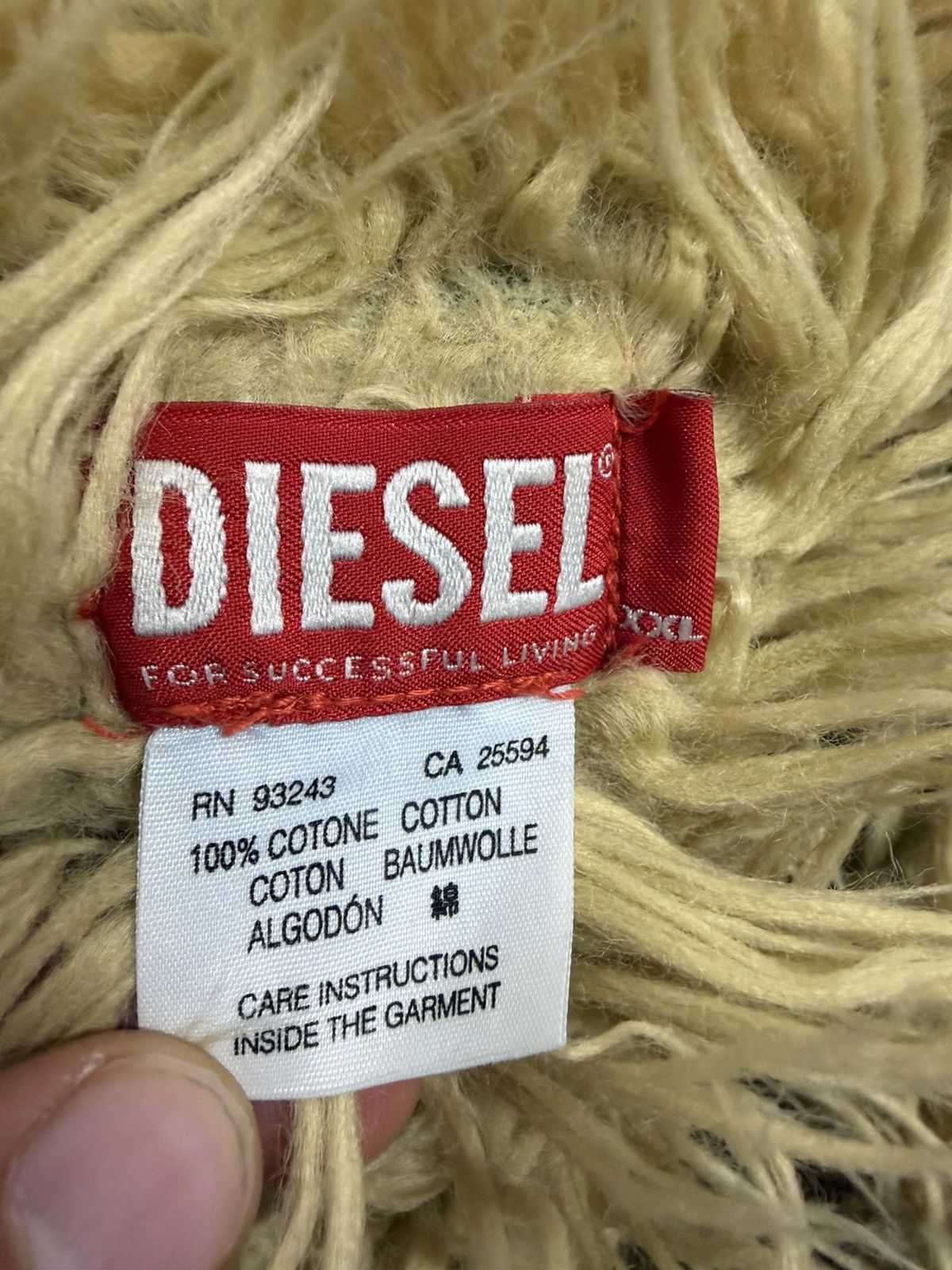 Diesel Vintage 00s Diesel Fur Y2K Jeans Jacket Size S / US 4 / IT 40 - 11 Thumbnail