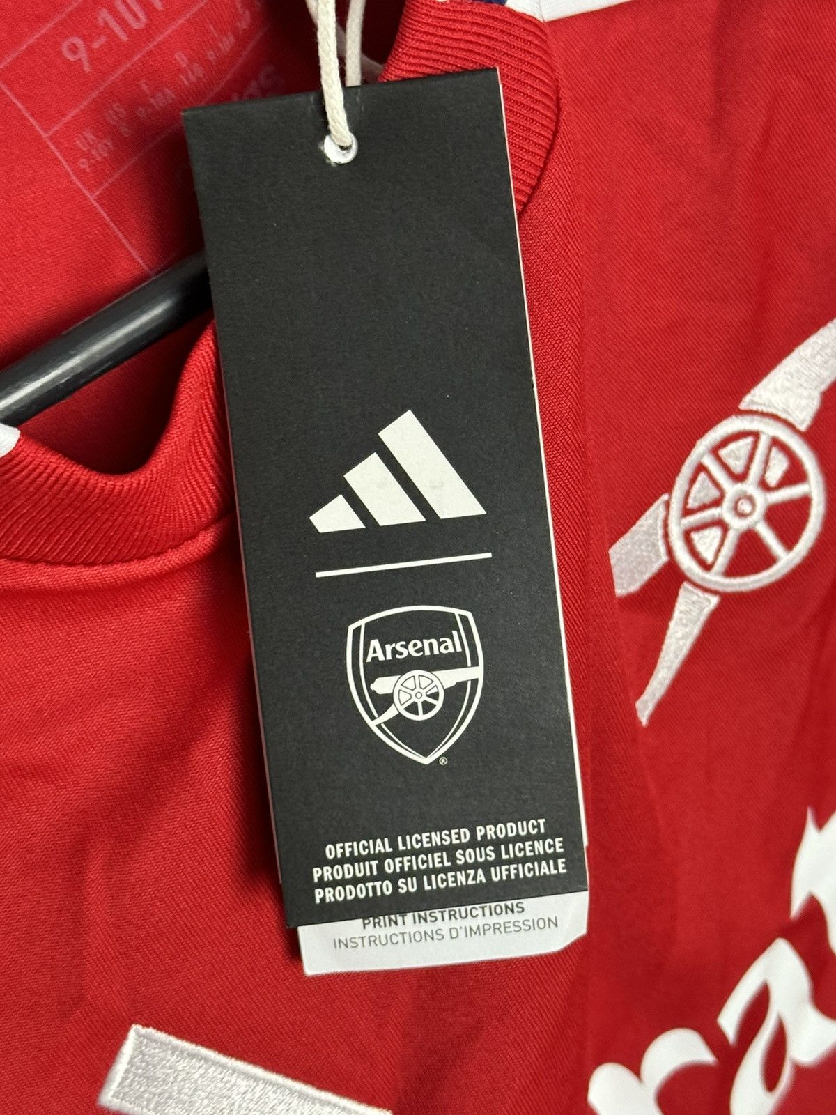 Adidas KIDS New Arsenal 24/25 Home Football Jersey T-Shirt Size US XS / EU 42 / 0 - 11 Thumbnail