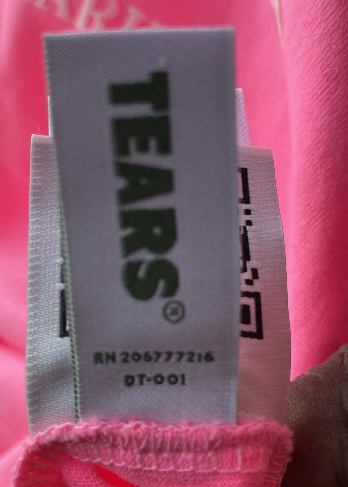 DENIM TEARS Denim Tears ADG Tee Pink Size US L / EU 52-54 / 3 - 5 Thumbnail