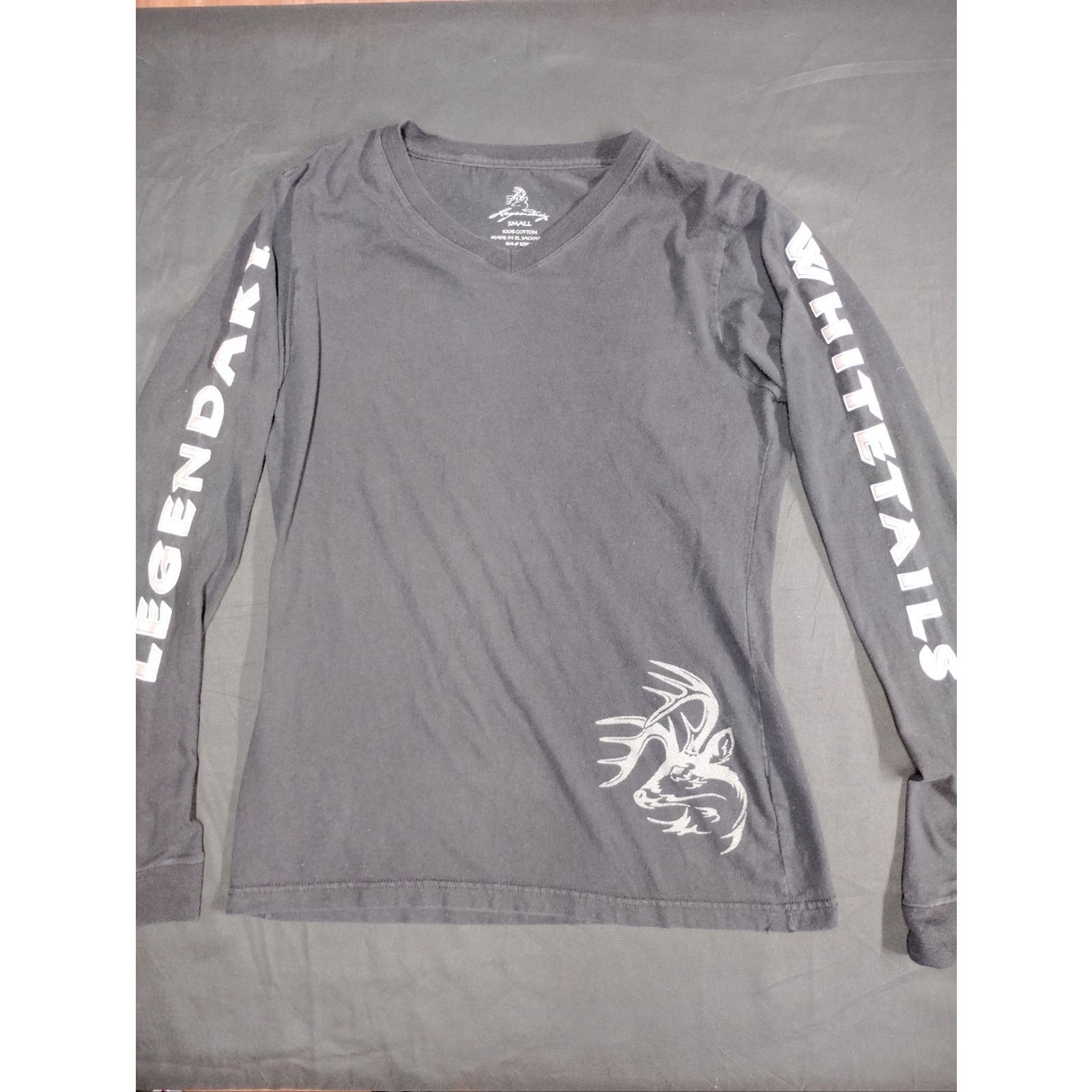 Legendary Goods Legendary Whitetails Long Sleeve V-Neck w White Sleeve Logo Size S / US 4 / IT 40 - 1 Thumbnail