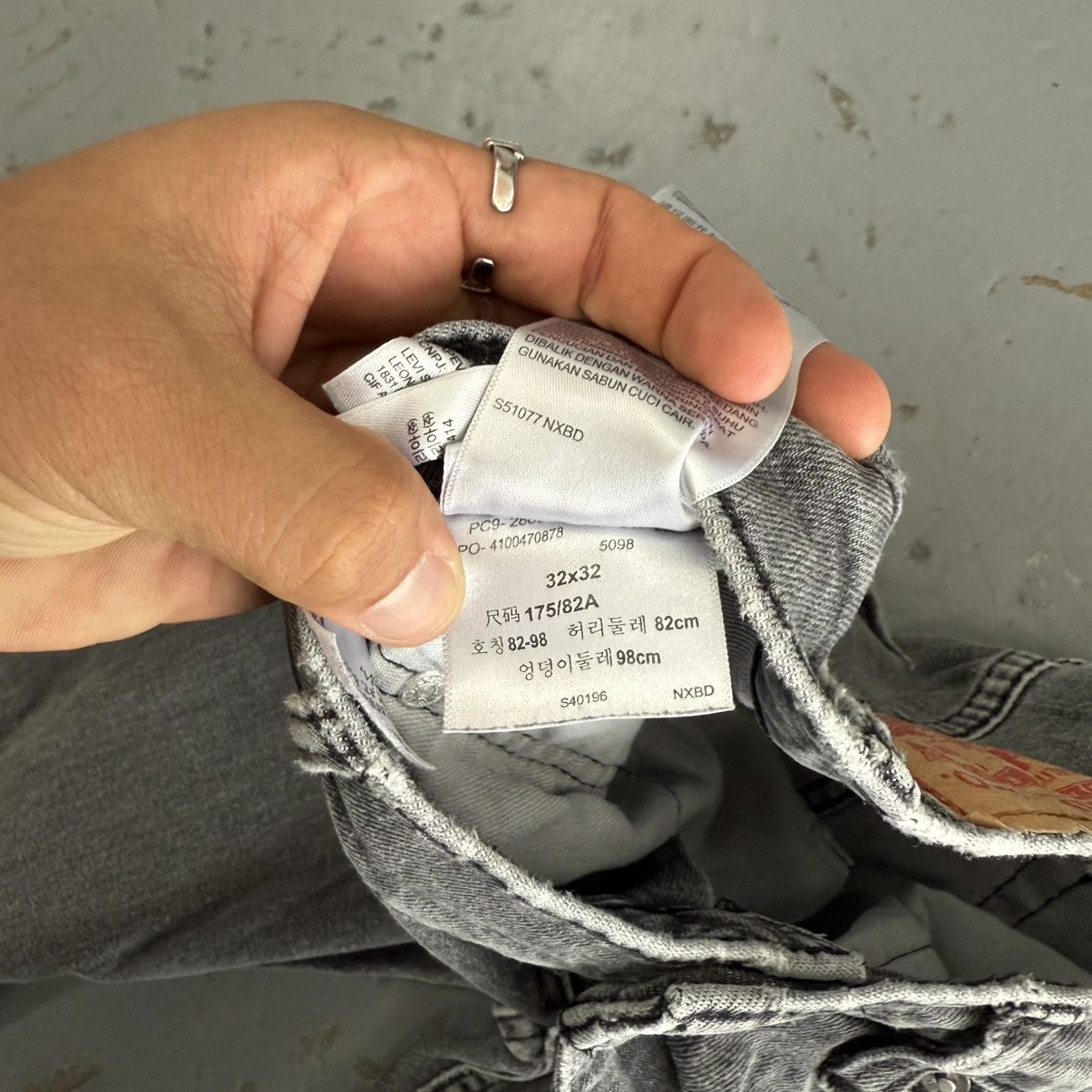 Levi's Levis Gray Denim Pants Size US 32 / EU 48 - 2 Thumbnail