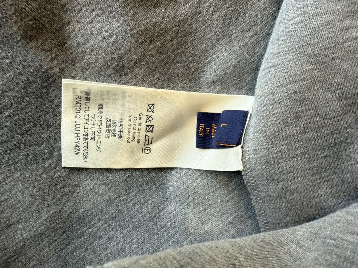 Louis Vuitton Louis Vuitton Classic Zip-Up Hoodie – Gris Clair Size US L / EU 52-54 / 3 - 6 Thumbnail