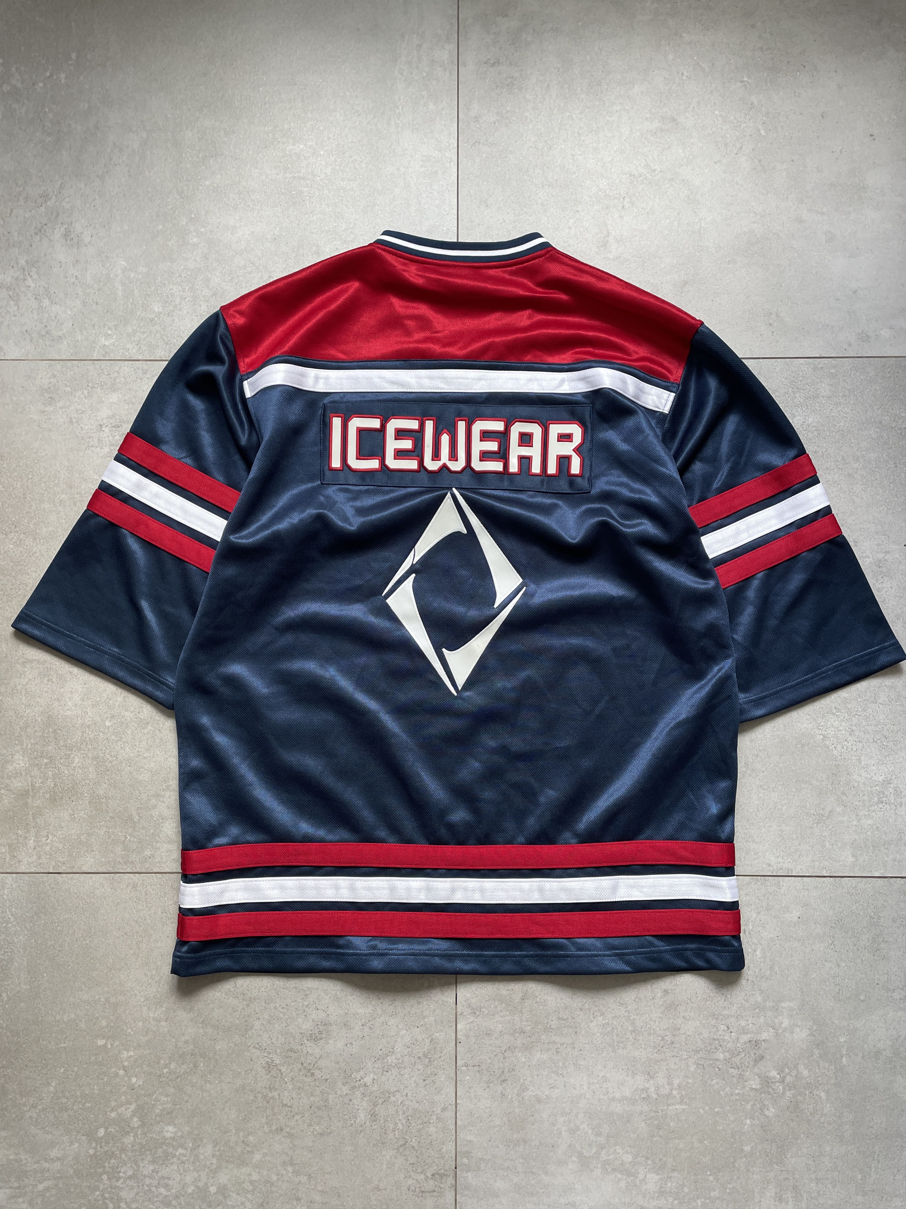 VINTAGE ICE-T ICEWEAR HOCKEY RAP HIP HOP BAGGY JERSEY