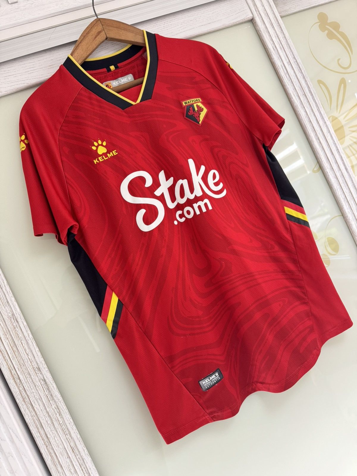 Vintage Watford 2021-2022 Away Soccer Jersey Football Shirt Kit Size US M / EU 48-50 / 2 - 4 Thumbnail