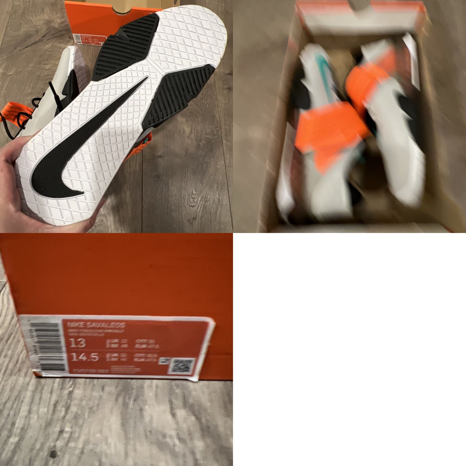 Nike Nike Savaleos Sneaker CV5708-083 Gray Emerald Men’s 13 US Size 13 Nike Savaleos 2019 Shoes Mens Gray Emerald Black Orange 2019 2022 Mens Size US 13 / EU 46 - 8 Thumbnail