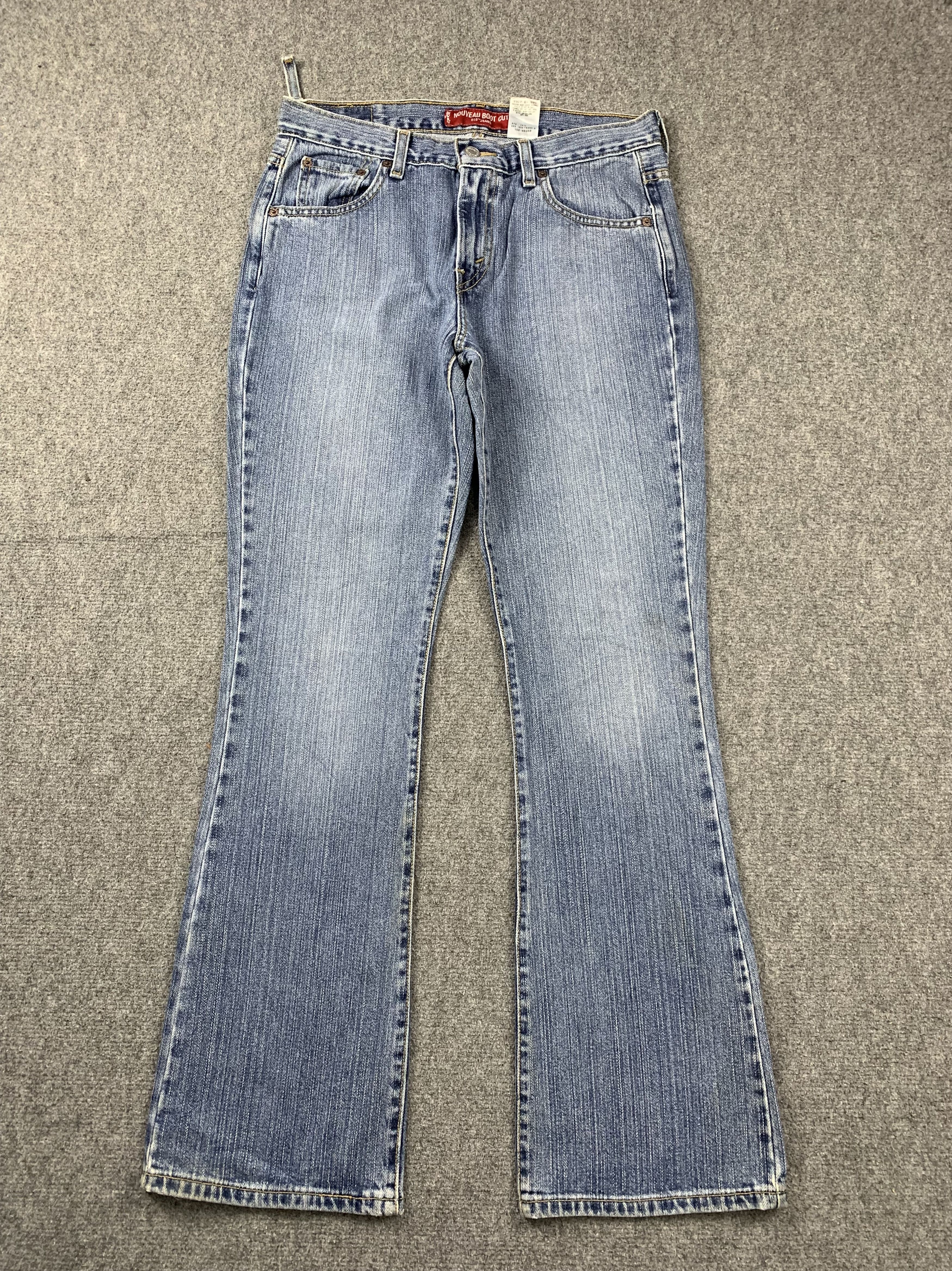 image of Levis x Vintage Levi's 515 Noveau Bootcut Jeans in Blue Denim, Men's (Size 30)