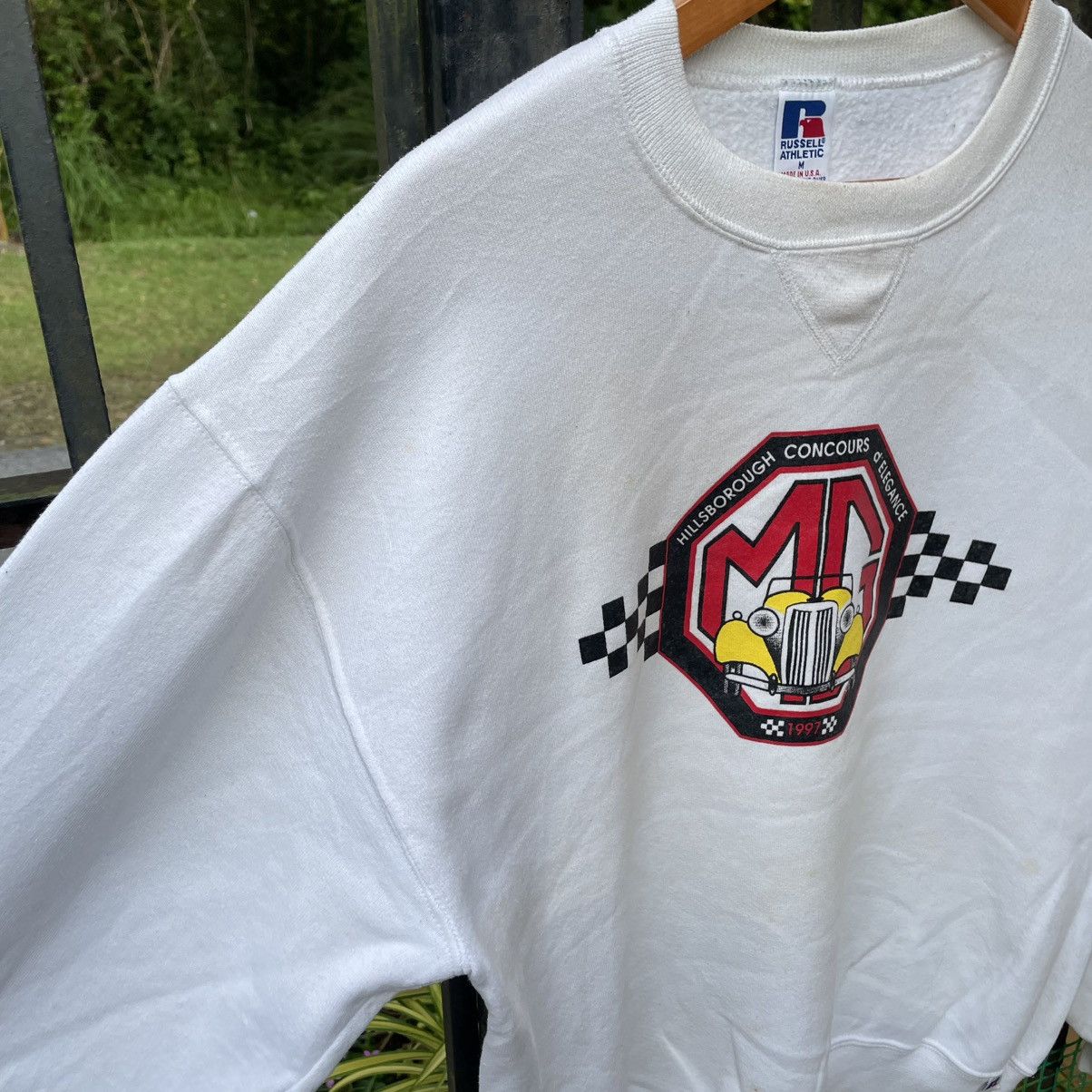 Russell Athletic 🔥Vintage 90s Russell Hillsborough Concours Sweatshirts Size US M / EU 48-50 / 2 - 6 Thumbnail