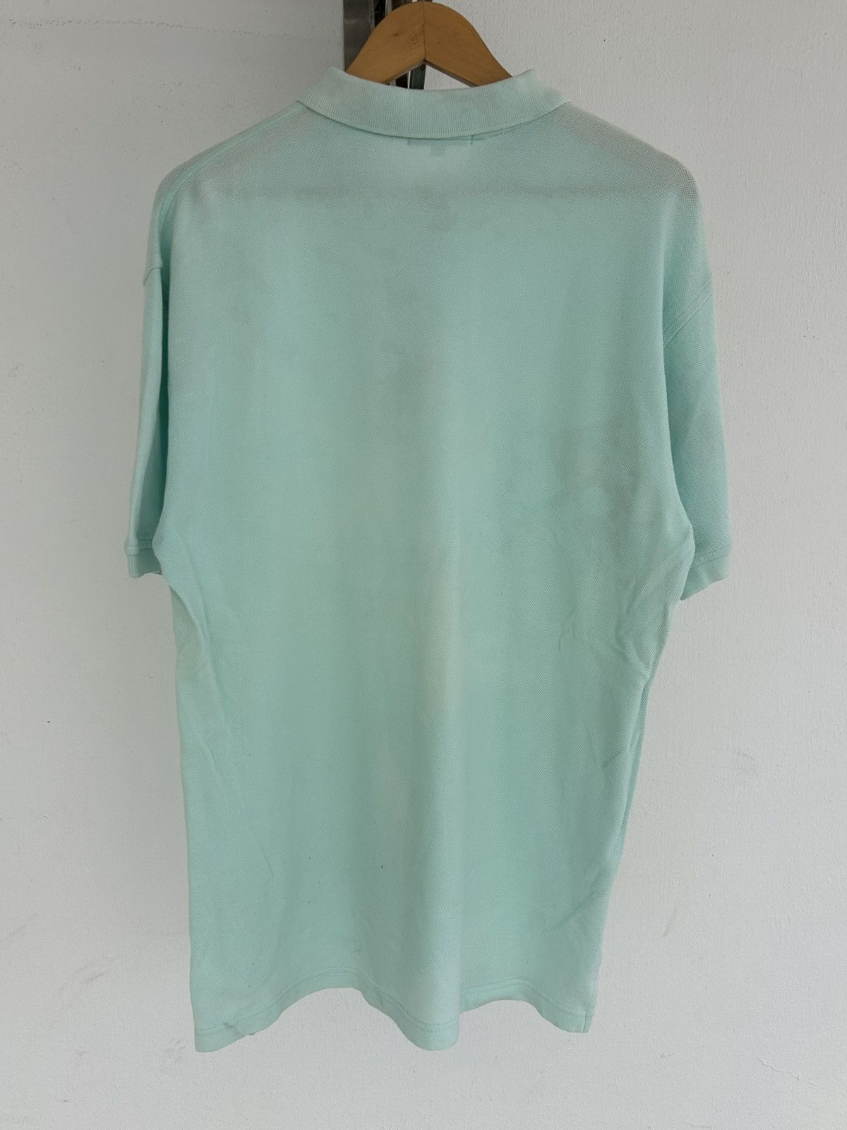 Yves Saint Laurent YSL Turqoise Polo Tee Japan Vintage Size US XL / EU 56 / 4 - 3 Thumbnail