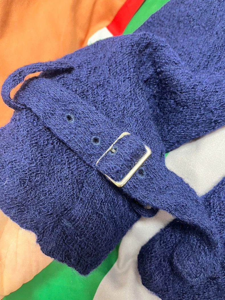 Comme des Garcons Comme Des Garcons Navy Jersey wool 100% blazer jacket Size M / US 6-8 / IT 42-44 - 3 Thumbnail