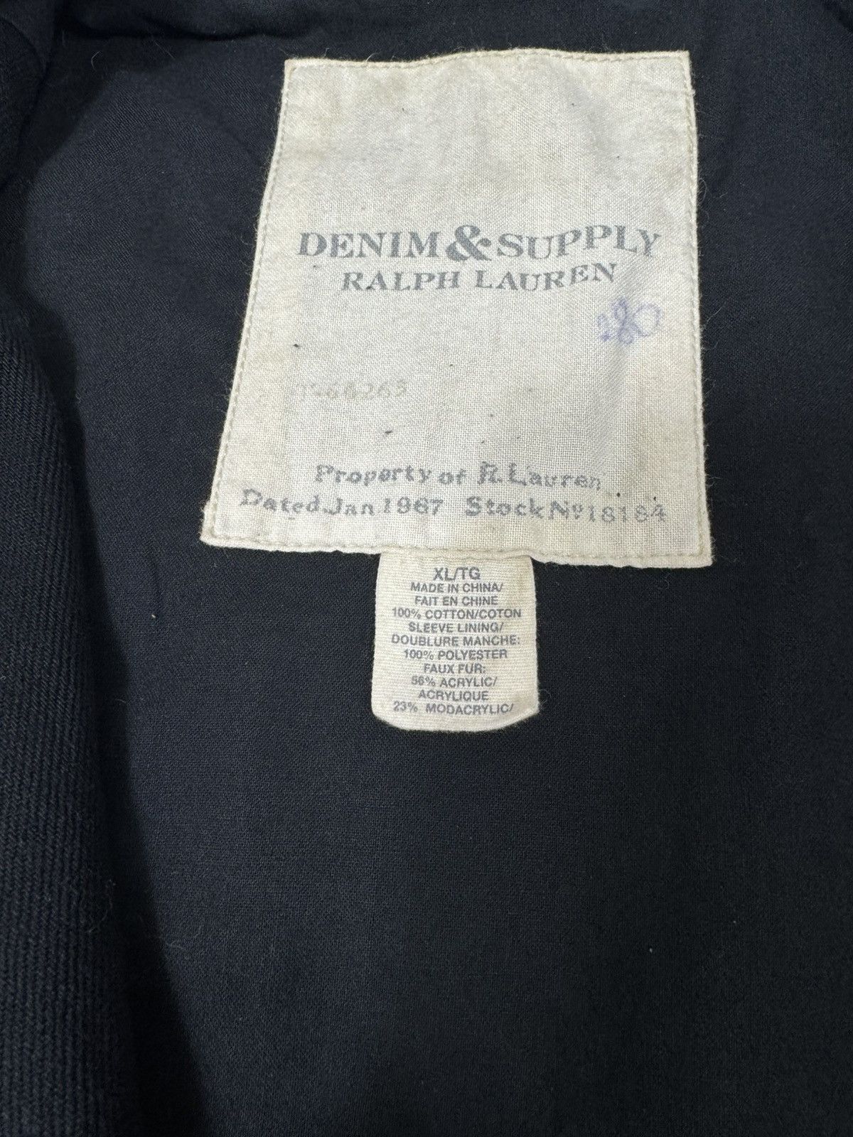 Denim & Supply Ralph Lauren Vintage Denim&Supply Ralph Lauren Belted Biker Jacket Size XL / US 12-14 / IT 48-50 - 9 Thumbnail