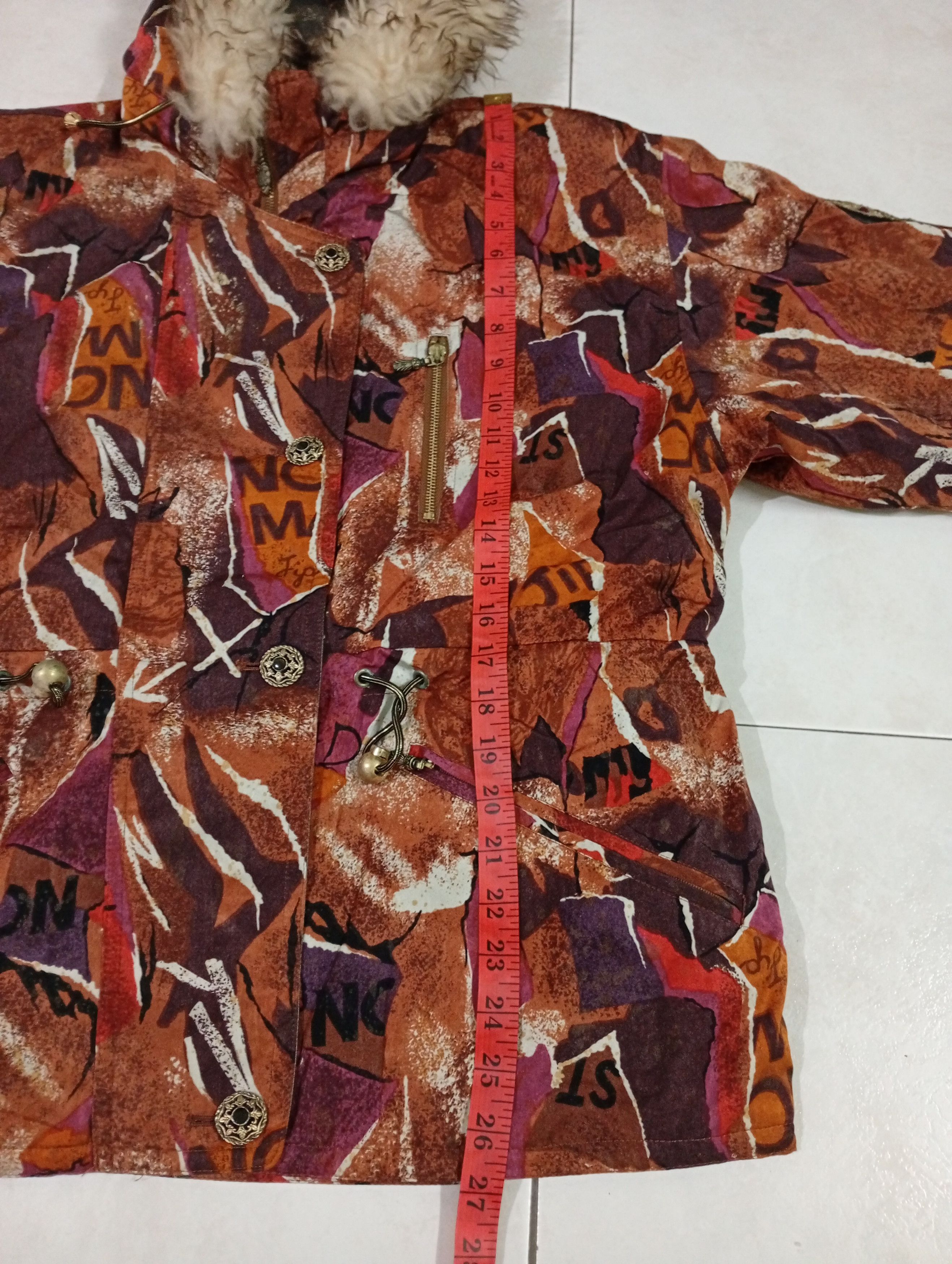 Yamaha Winter jacket Ski wear X bombers Size L / US 10 / IT 46 - 3 Thumbnail