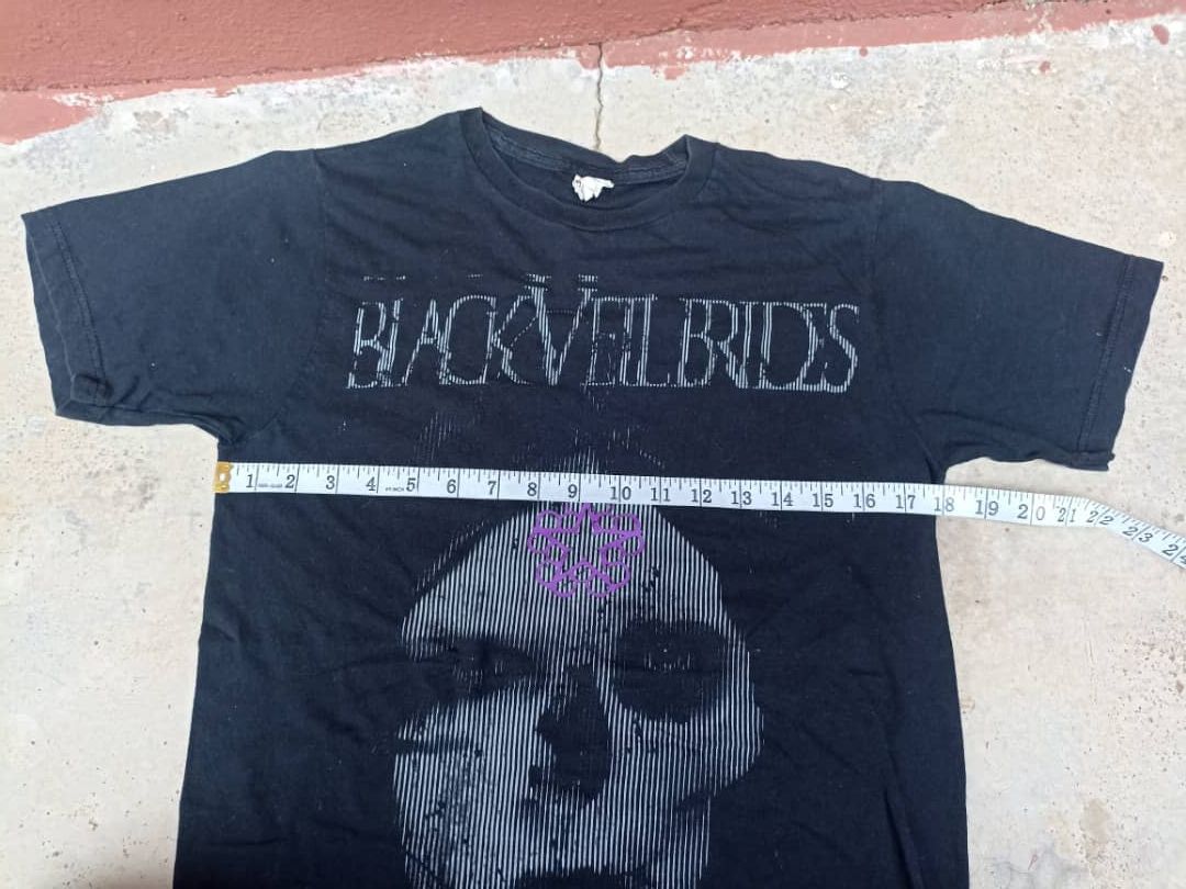 Band Tees × Vintage BLACK Veil BRIDES Band Tees Size US M / EU 48-50 / 2 - 8 Thumbnail