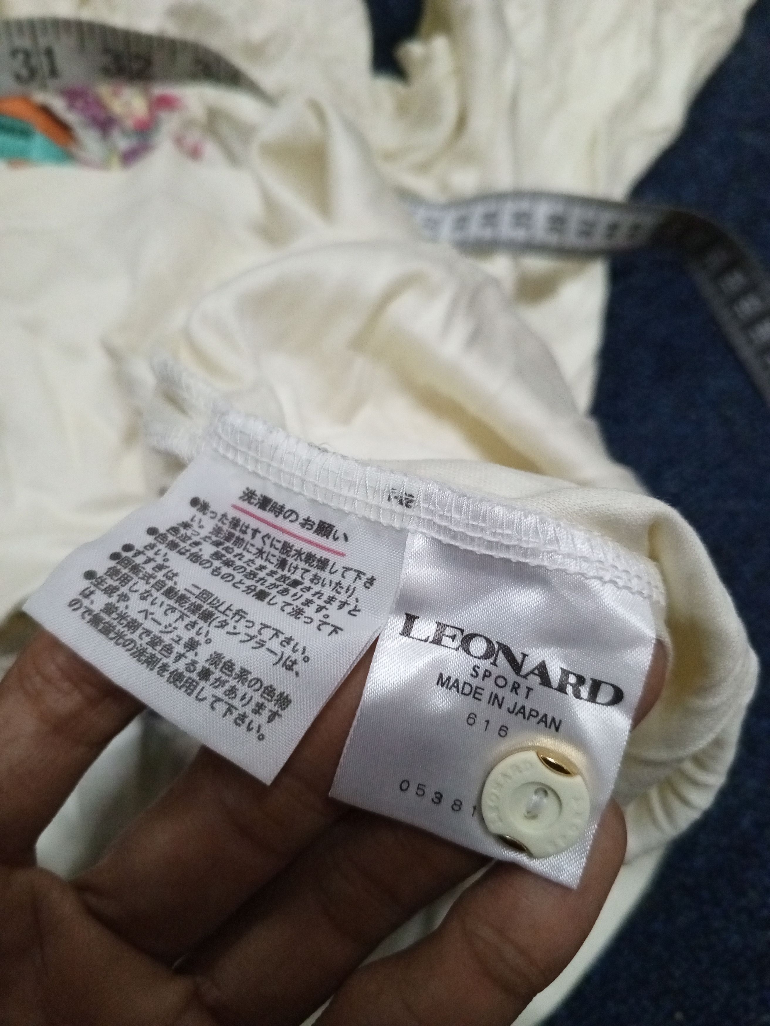 Japanese Brand × Leonard Paris × Vintage LEONARD SPORT LONG SLEEVE Size M / US 6-8 / IT 42-44 - 9 Thumbnail
