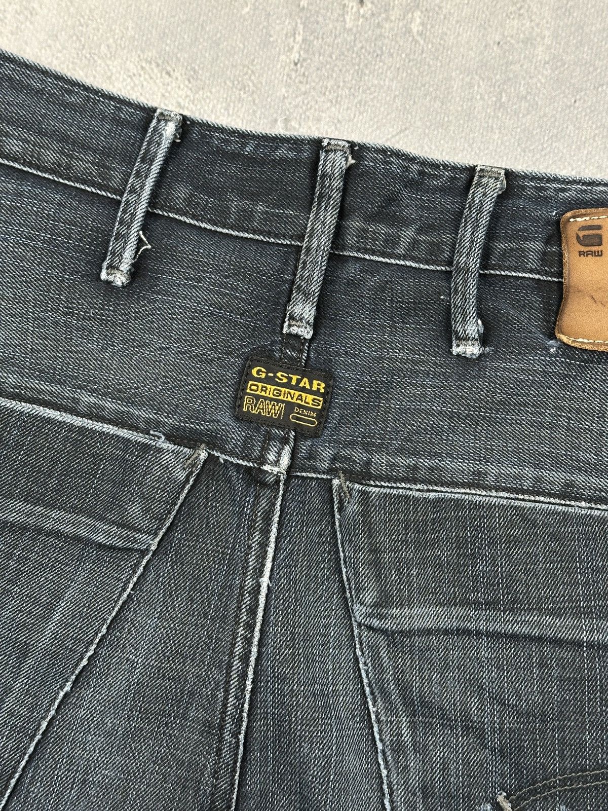 G-Star G Star Raw Radar Duty Loose Dark Wash Denim Jeans Archive Size US 31 - 13 Thumbnail