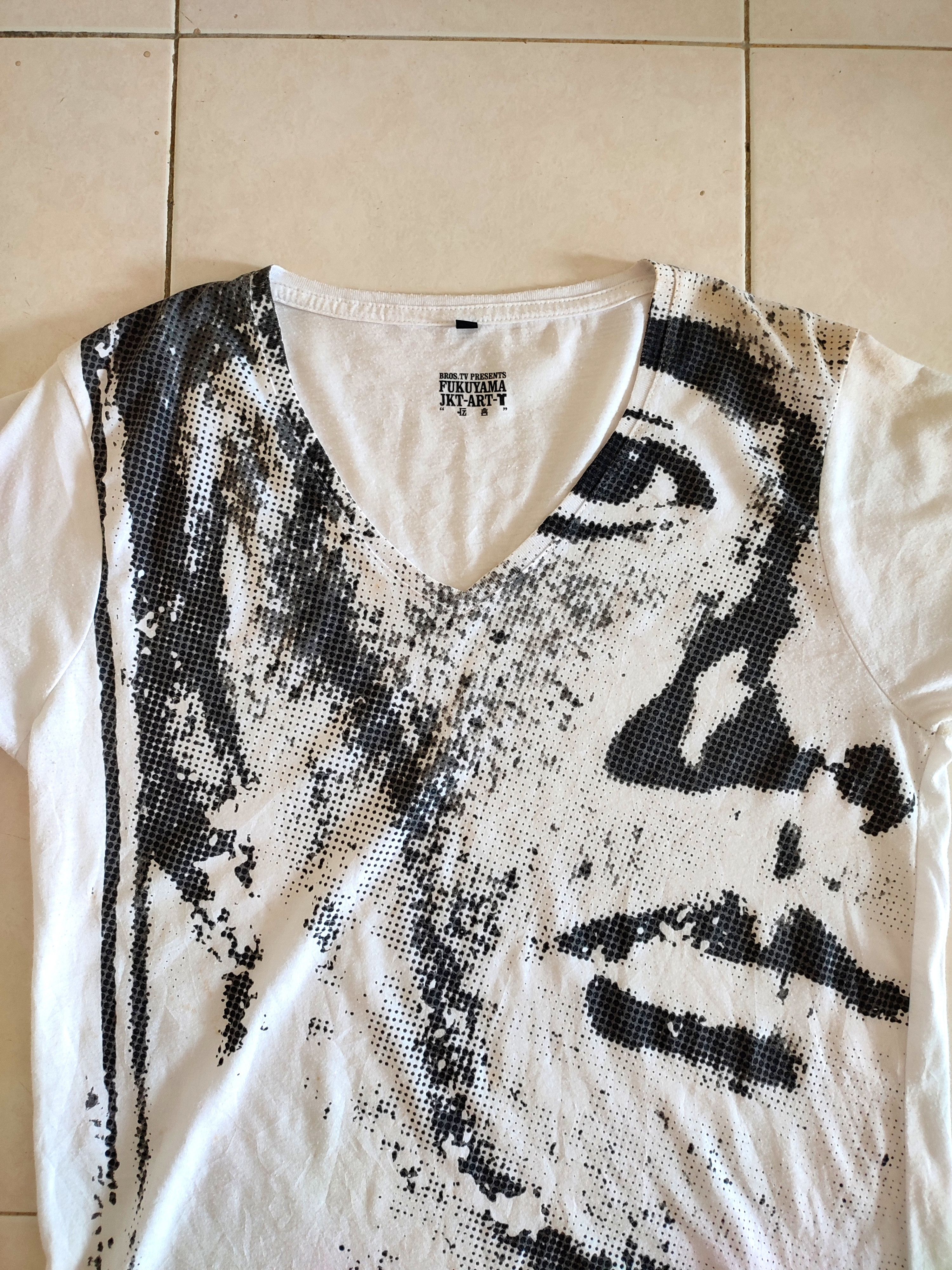 Vintage Vintage Japanese Brand Fukuyama Art Tees Size US M / EU 48-50 / 2 - 2 Thumbnail