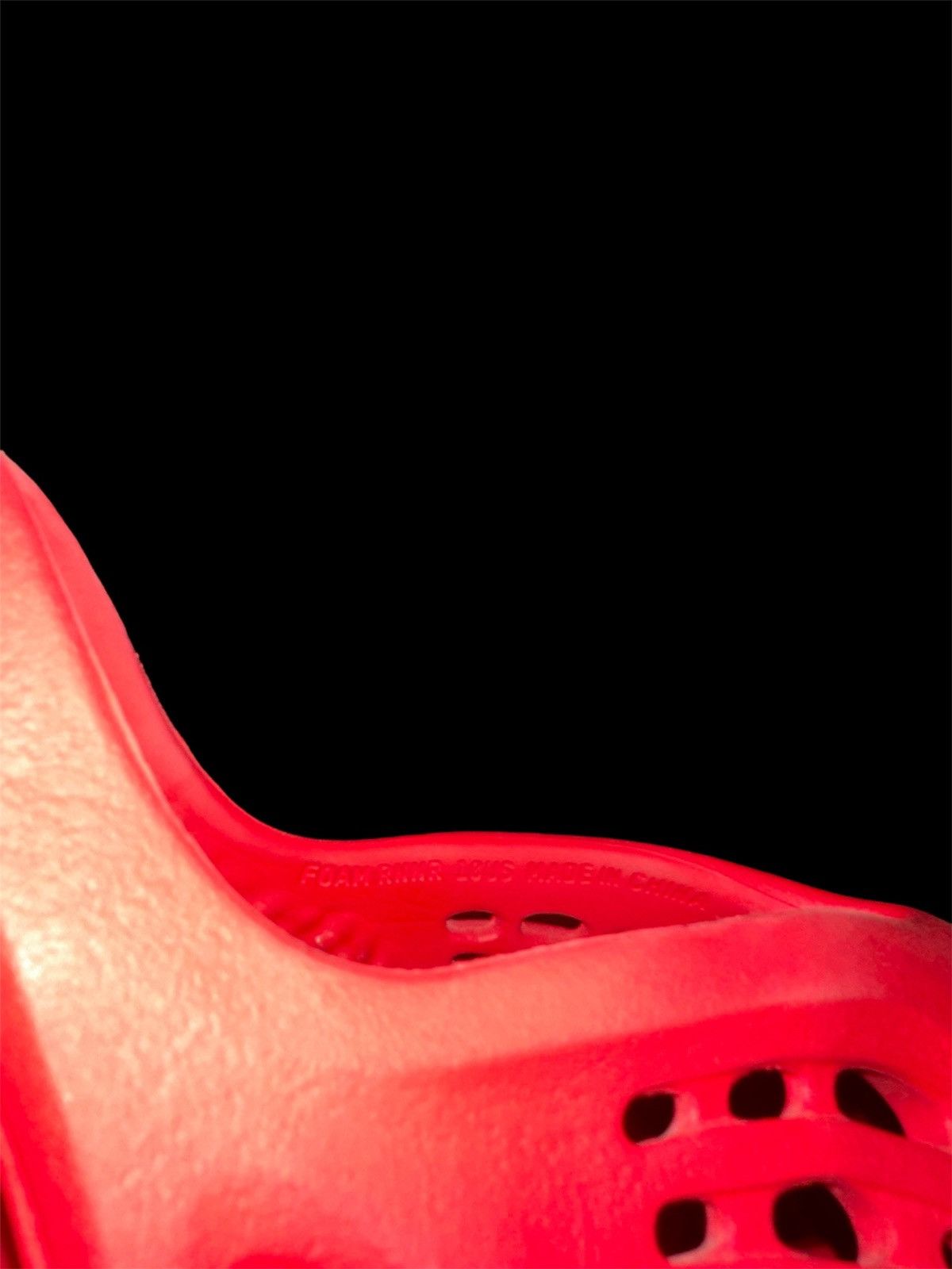 Adidas × Kanye West × Yeezy Adidas Yeezy Foam RNNR Vermillion/Res Size US 9.5 / EU 42-43 - 4 Thumbnail