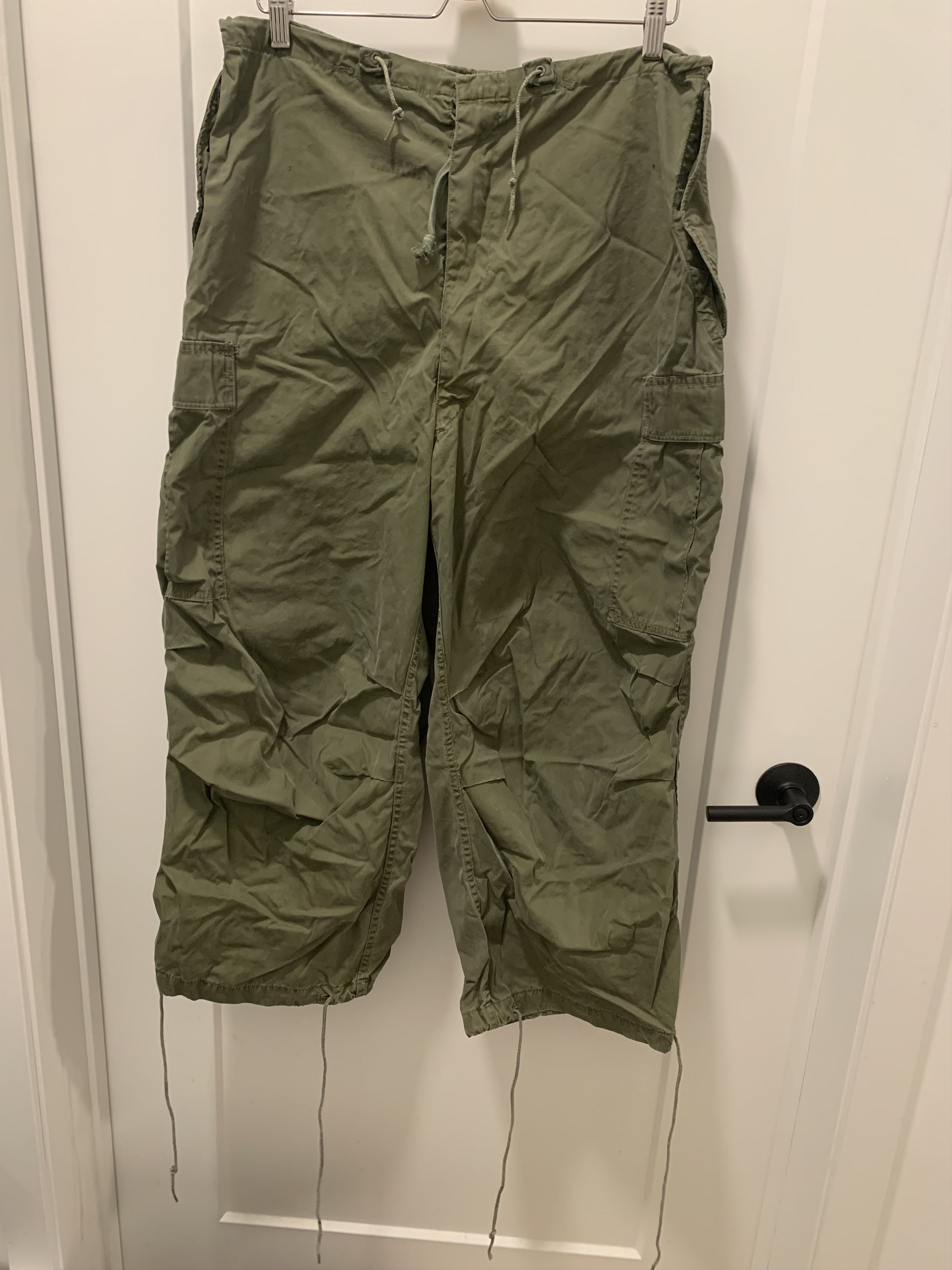 Vintage vintage rare ww2 Paratrooper Pants Overcoat design relex fit Size US 34 / EU 50 - 1 Thumbnail