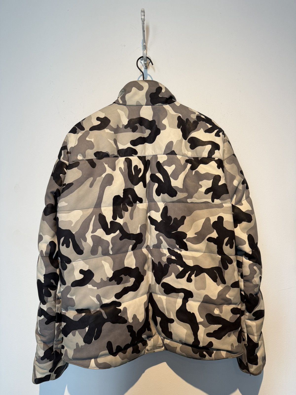 Chrome Hearts Chrome Hearts Snow Camo Leather Puffer Jacket Size US XXL / EU 58 / 5 - 10 Thumbnail