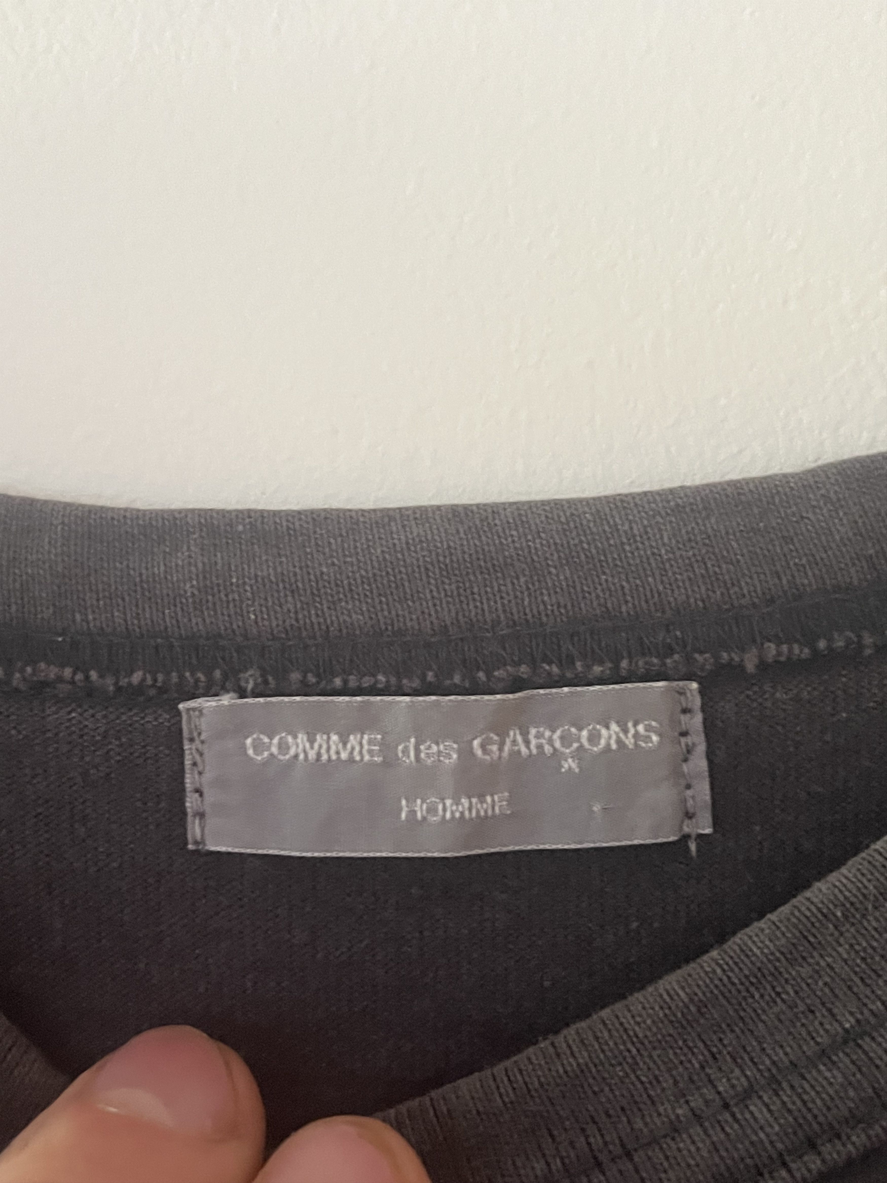 Comme des Garcons CDG Archive 2001 Split Logo Long Sleeve Size US M / EU 48-50 / 2 - 6 Thumbnail