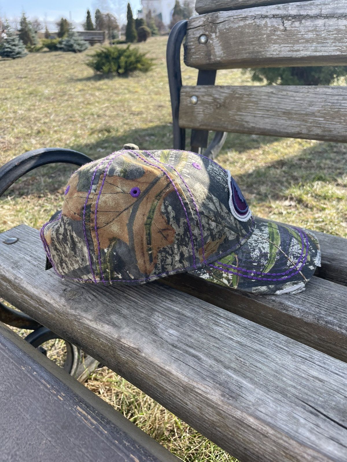 Realtree × Vintage Y2K Signatures Mossy Oaks Ladies Cap RealTree style Size ONE SIZE - 3 Thumbnail