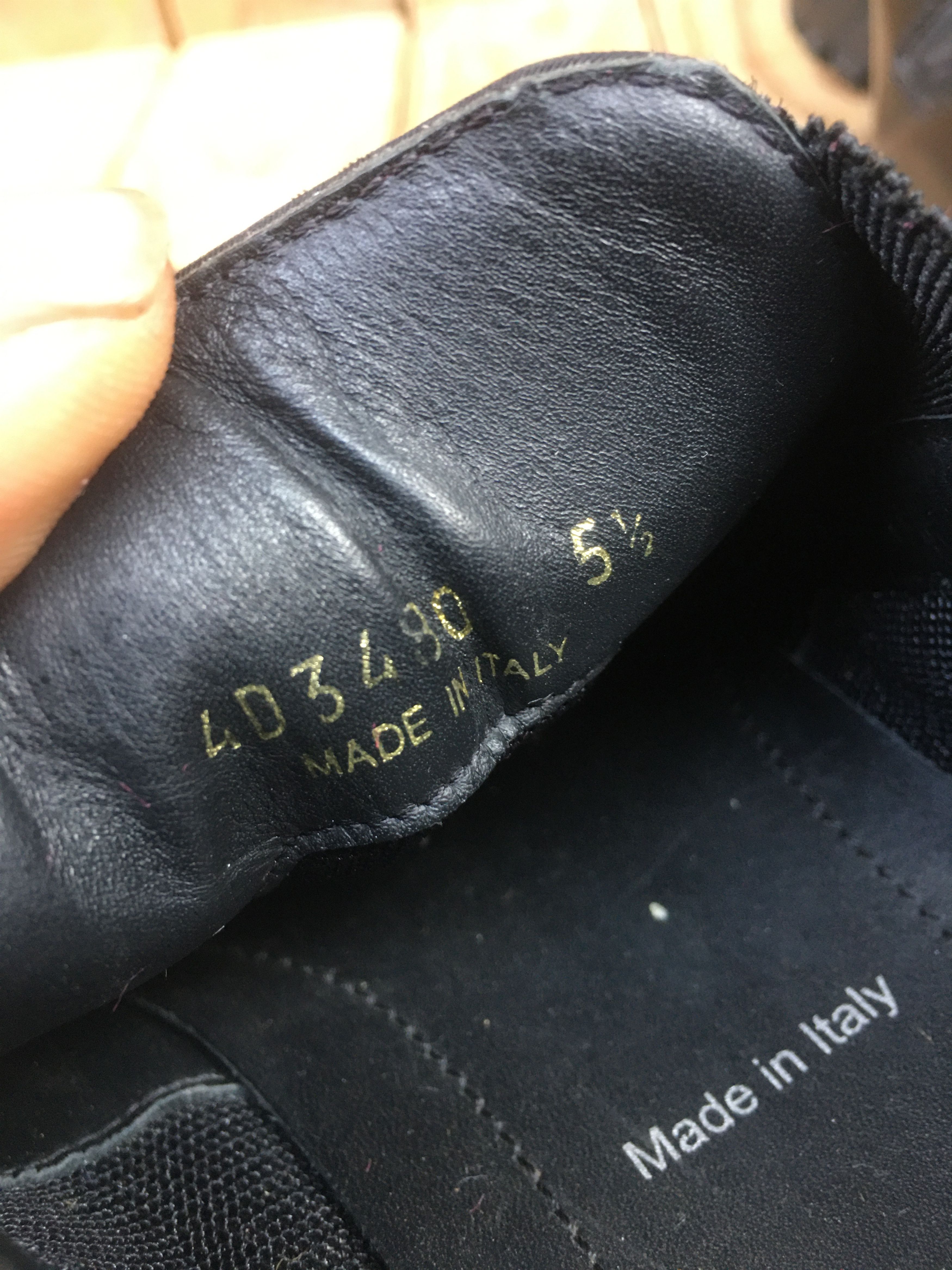 Prada PRADA Black Men's Leather / Nylon Casual Sneakers Uk 5.5 Size US 6.5 / EU 39-40 - 8 Thumbnail