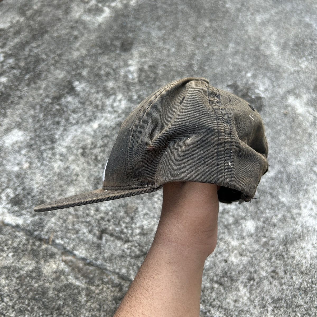 Stussy × Vintage Vintage thrashed Faded Stussy Hats Size ONE SIZE - 4 Thumbnail