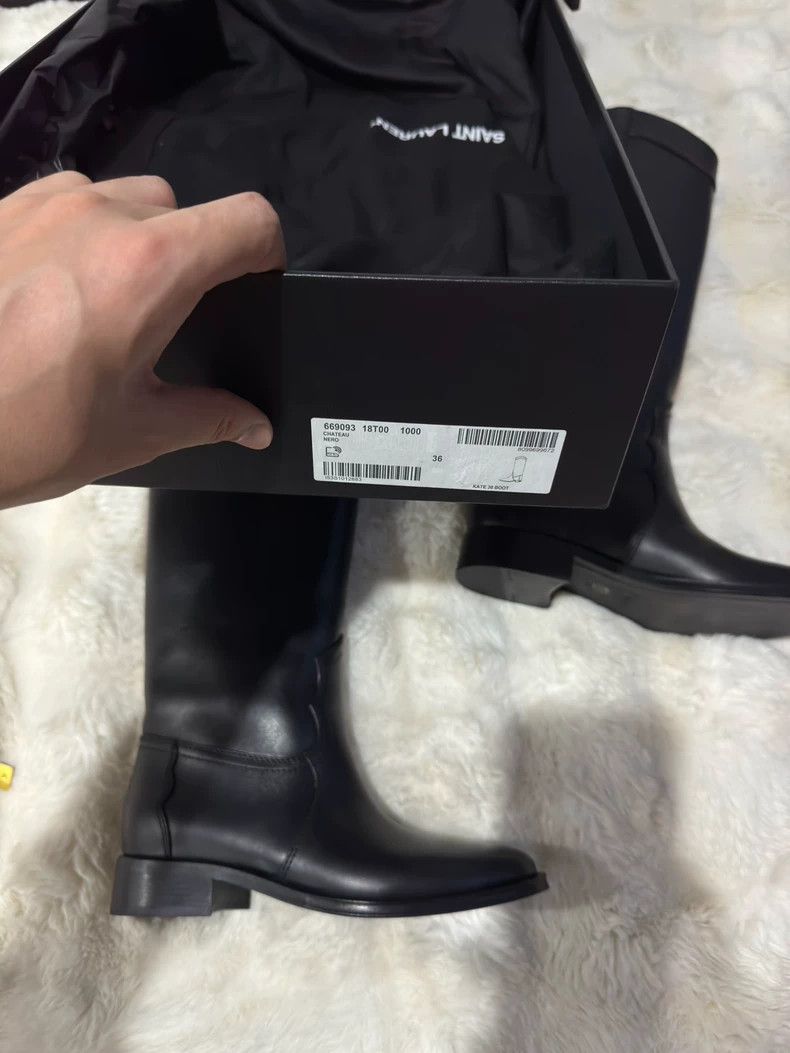 Saint Laurent Paris Saint Laurent Paris Long riding boots Size US 5.5 / IT 35.5 - 8 Thumbnail