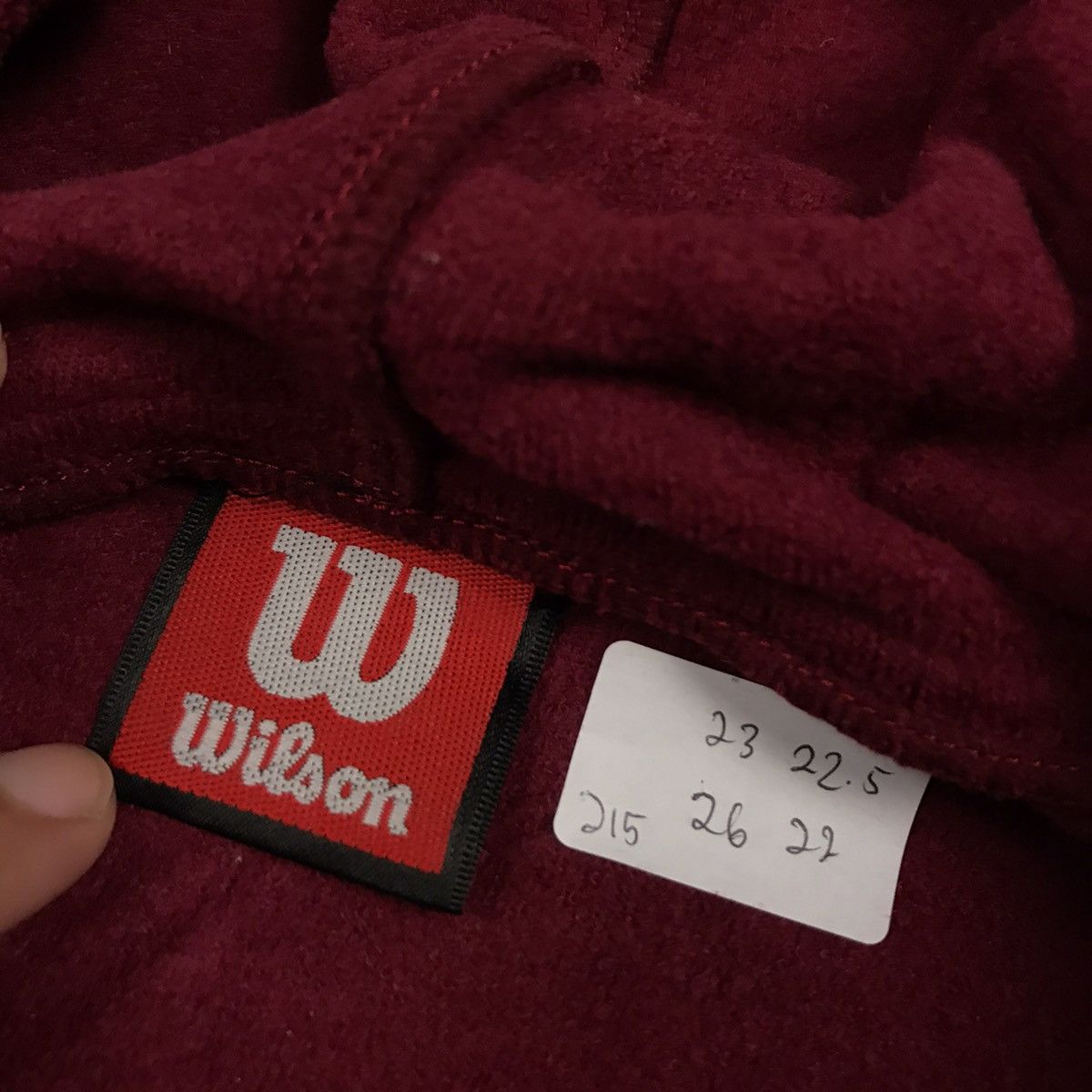 Japanese Brand × Wilson WILSON ZIPPER HOODIES JACKET Size US M / EU 48-50 / 2 - 11 Thumbnail