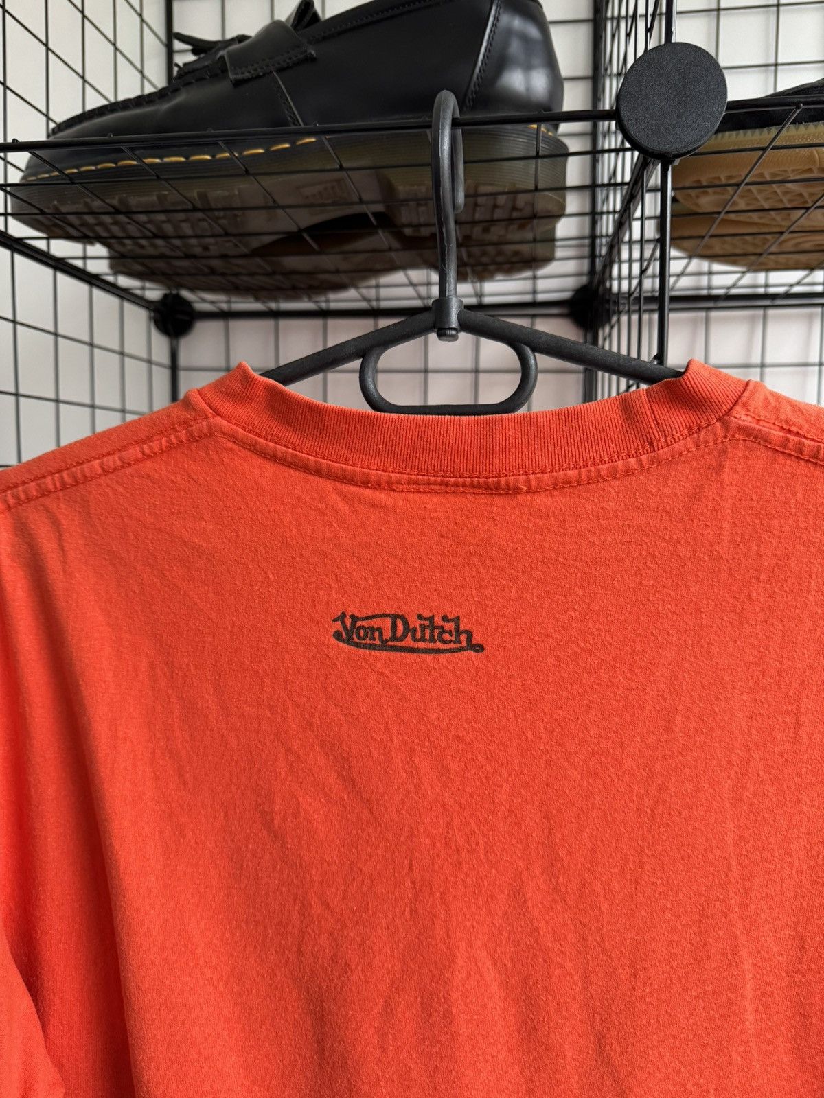 Vintage × Von Dutch Vintage Von Dutch Orange T-shirt Size US M / EU 48-50 / 2 - 4 Thumbnail
