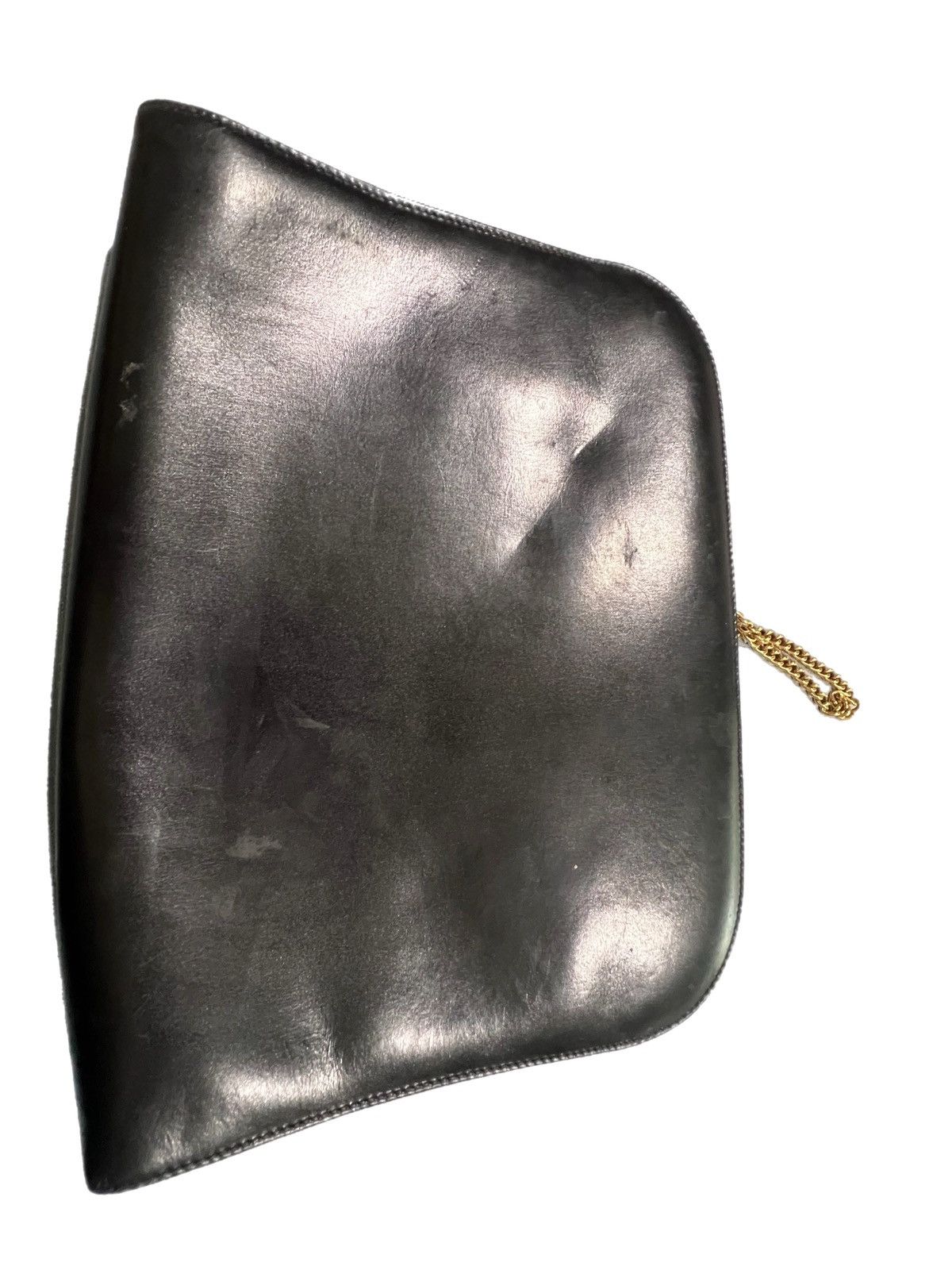 Salvatore Ferragamo Salvatore Ferragamo Gancini Black Leather Chain Shoulder Bag Size ONE SIZE - 5 Thumbnail