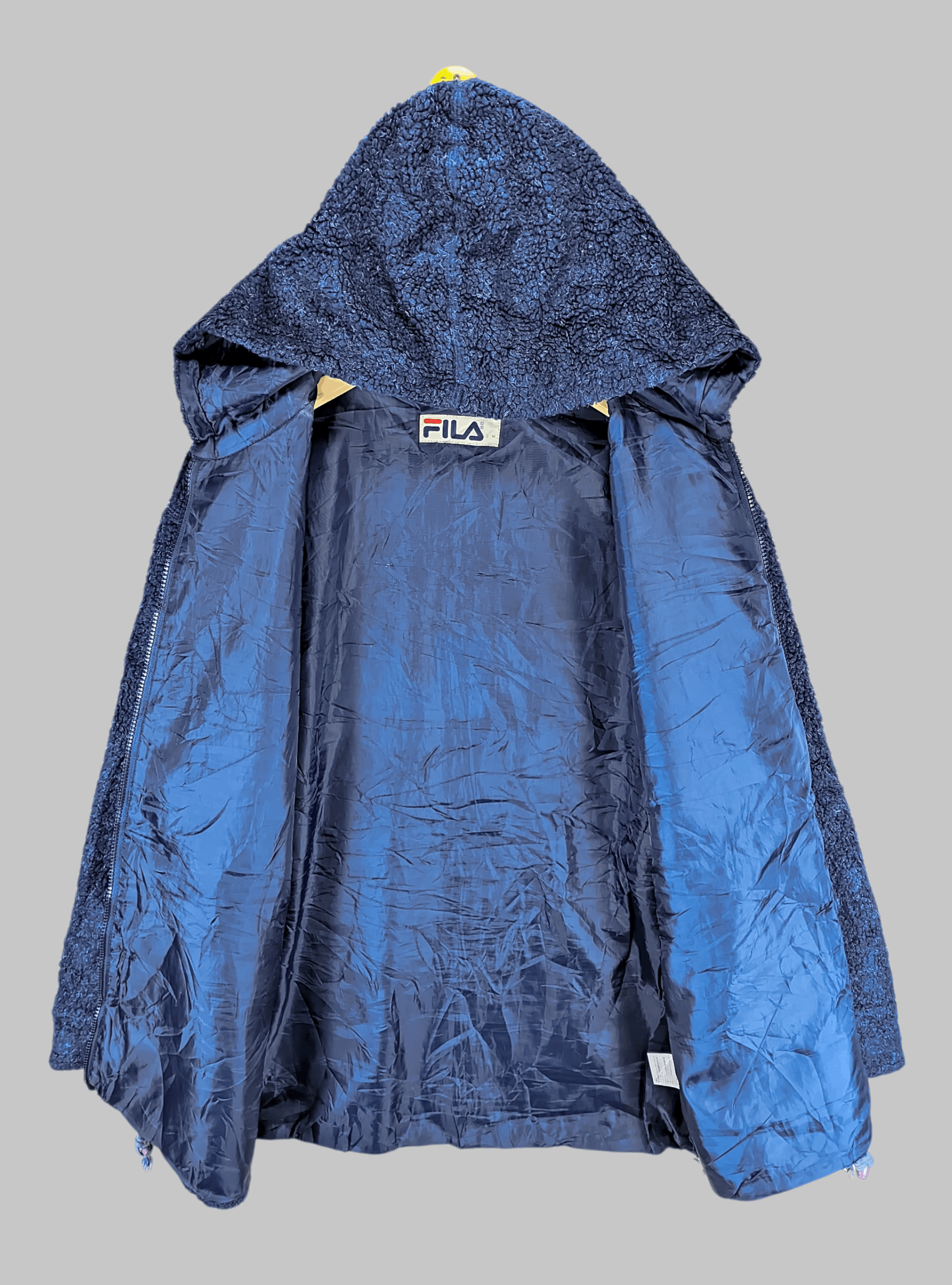Fila Zipper Sherpa Hoodie Jacket by Fila Size US M / EU 48-50 / 2 - 5 Thumbnail
