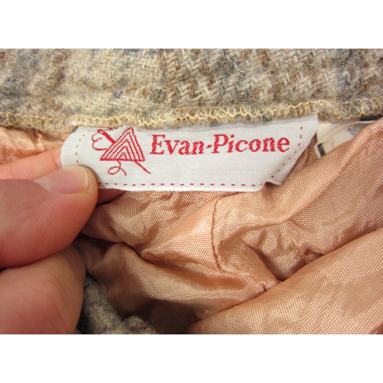 Evan Picone VINTAGE Evan Picone Pants Womens 10 Brown Plaid Wool Dress Straight Size 32" / US 10 / IT 46 - 7 Thumbnail